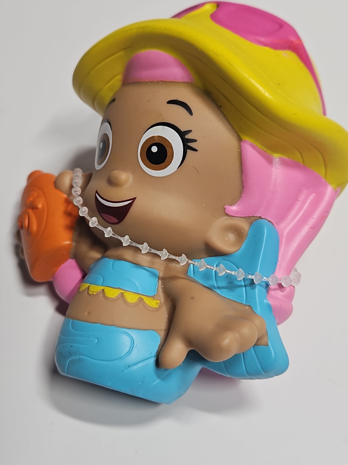 2015 Nickelodeon Bubble Guppies 3&Prime; Molly Water Squirter Toy Figure Fisher Price
