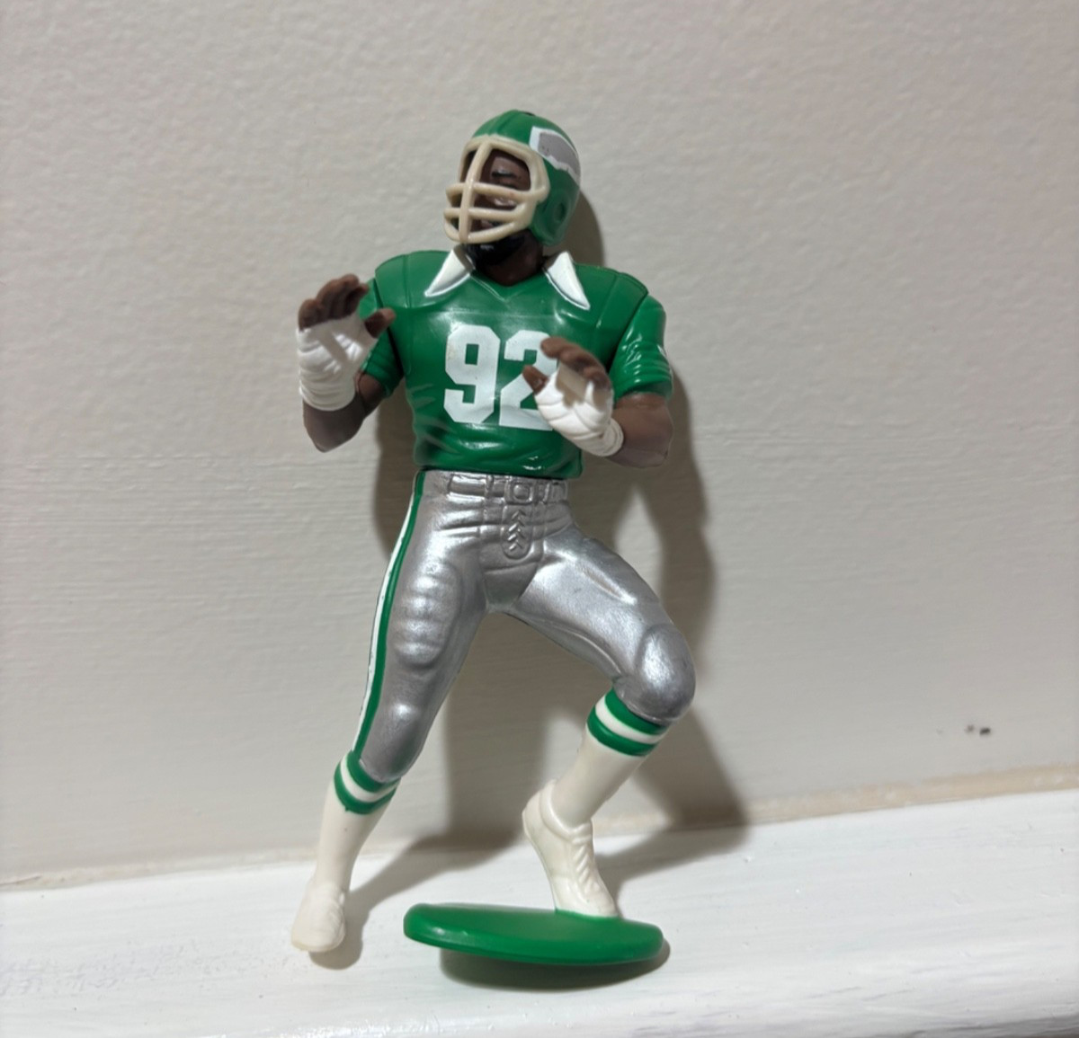 Very HTF 1990 Reggie White Philadelphia Eagles Starting Lineup LOOSE