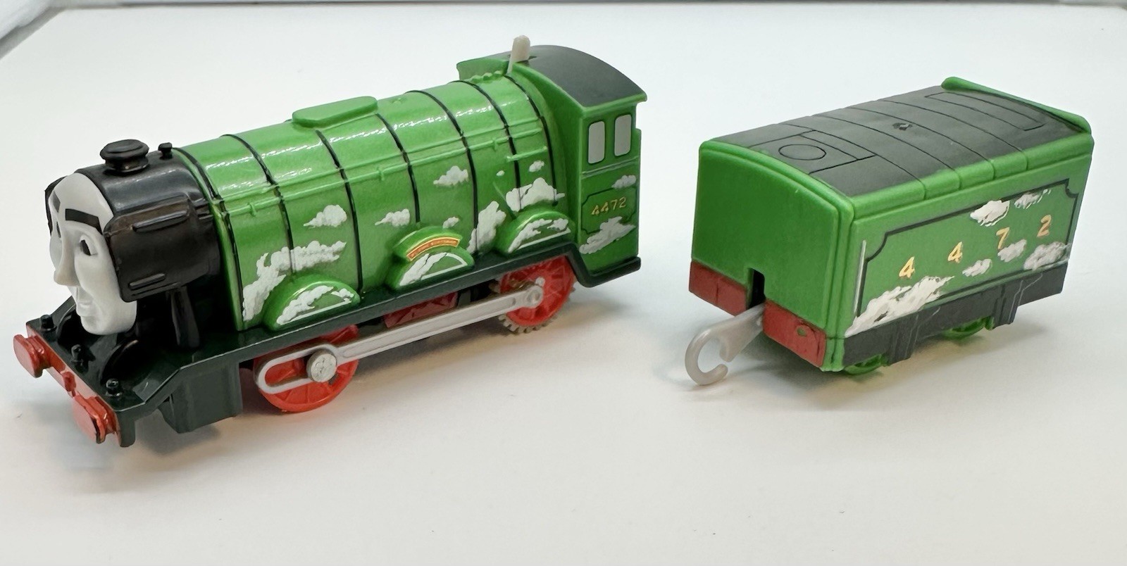 Thomas & Friends Trackmaster Motorized Train Flying Scotsman Engine Works!