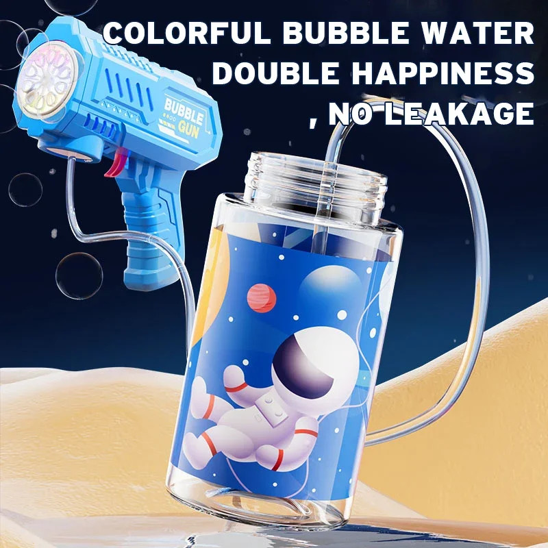 Fully Automatic Bubble Gun Rocket Bubbles Machine Automatic Blower