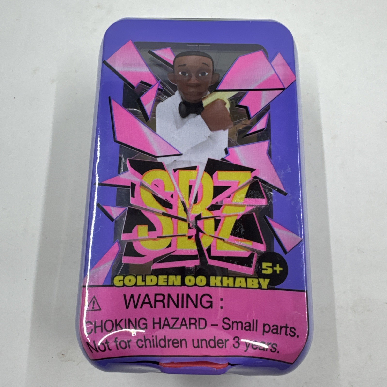 ScreenBreakZ Golden OO Khaby 4.5&Prime; Figure From The Khaby Lame Series