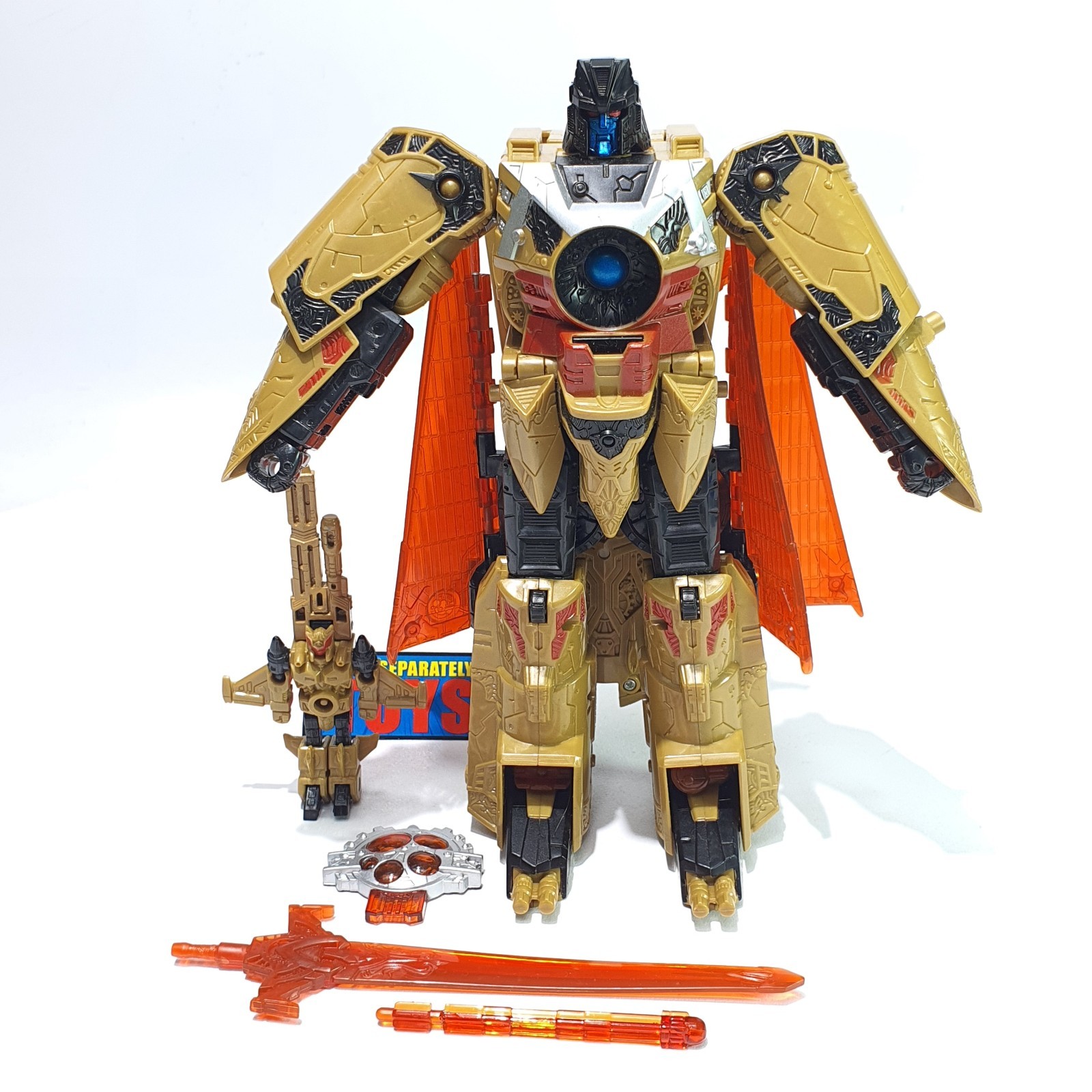 Transformers Cybertron GALAXY FORCE VECTOR PRIME 100% COMPLETE Voyager class