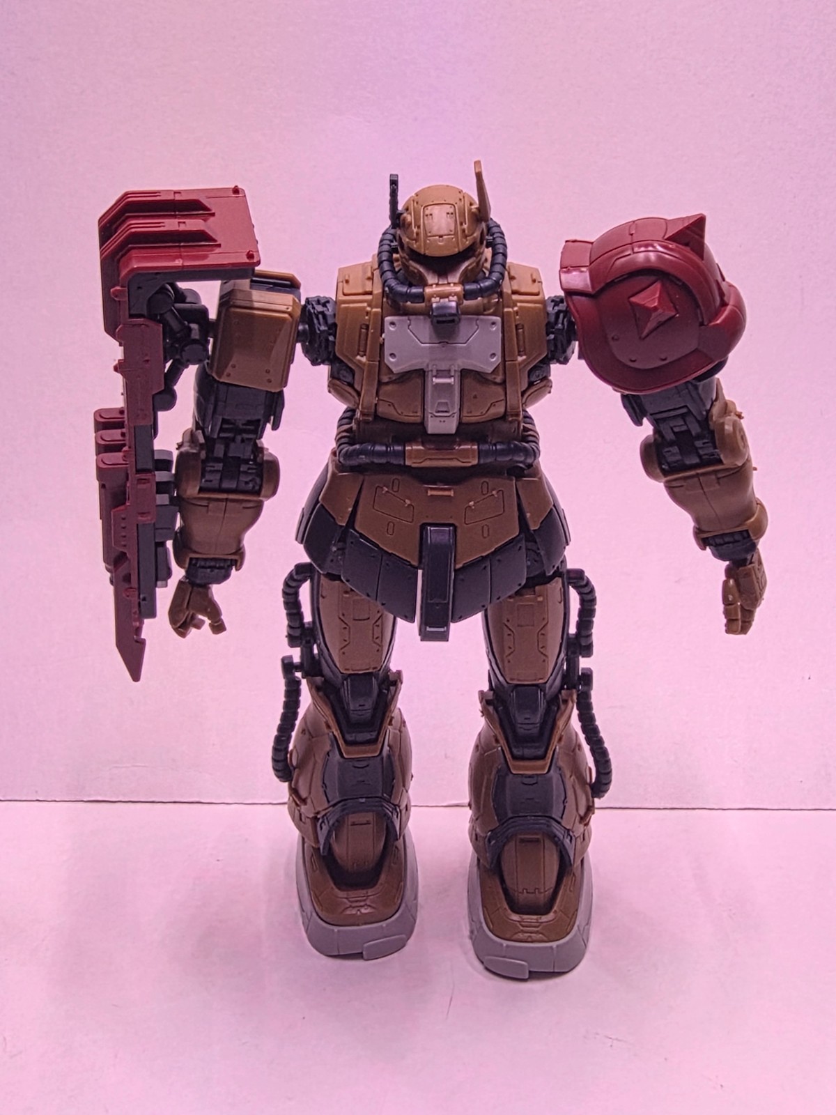 BanDai Gundam Universe HGUC Zaku II Type Solari 5.5&Prime; Figure (USED)
