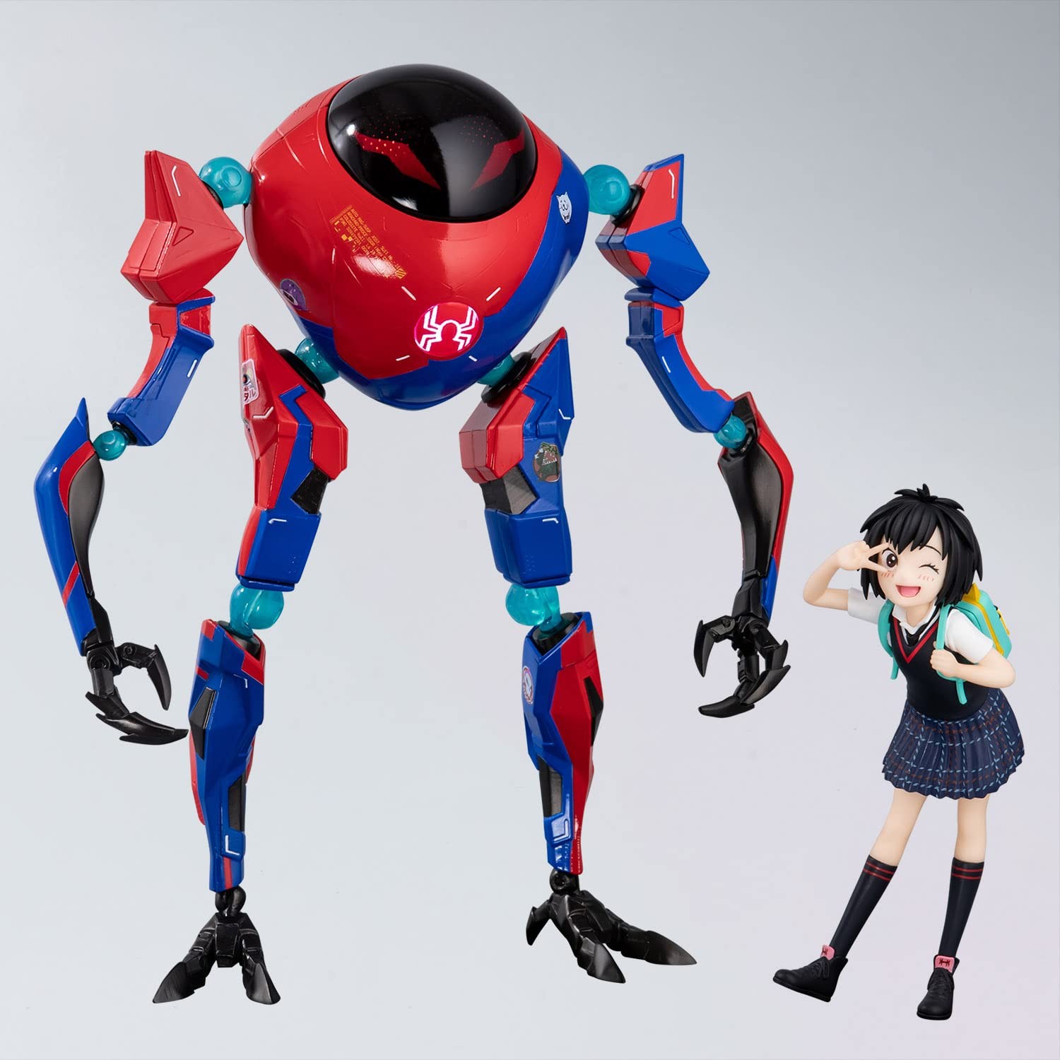 Spider-Man Spider-Verse SV Action Peni Parker&SP//dr ABS PVC Action Figur…