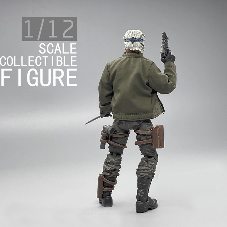 1/12 Scale Special Forces Jacket Coat Model Soldiers Clothes For 6&Prime; Slim Body