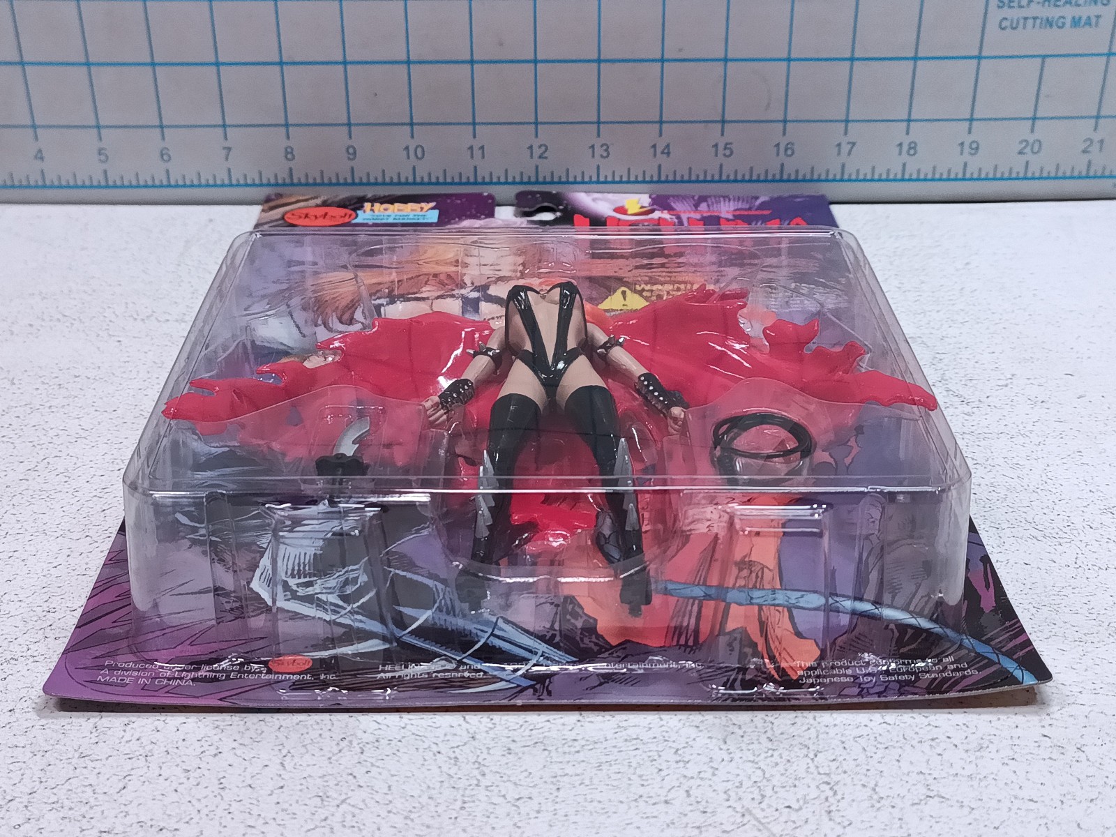 Lightning Comics Hellina Figure, Skybolt Toys 1997