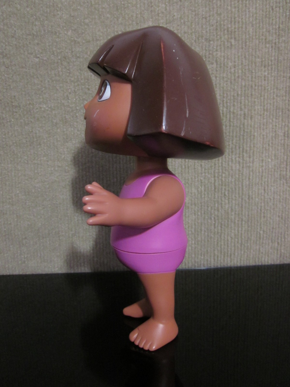 2002 Mattel Dora The Explorer Bath Time Splash Around Doll Hard Plastic 7.5&Prime;
