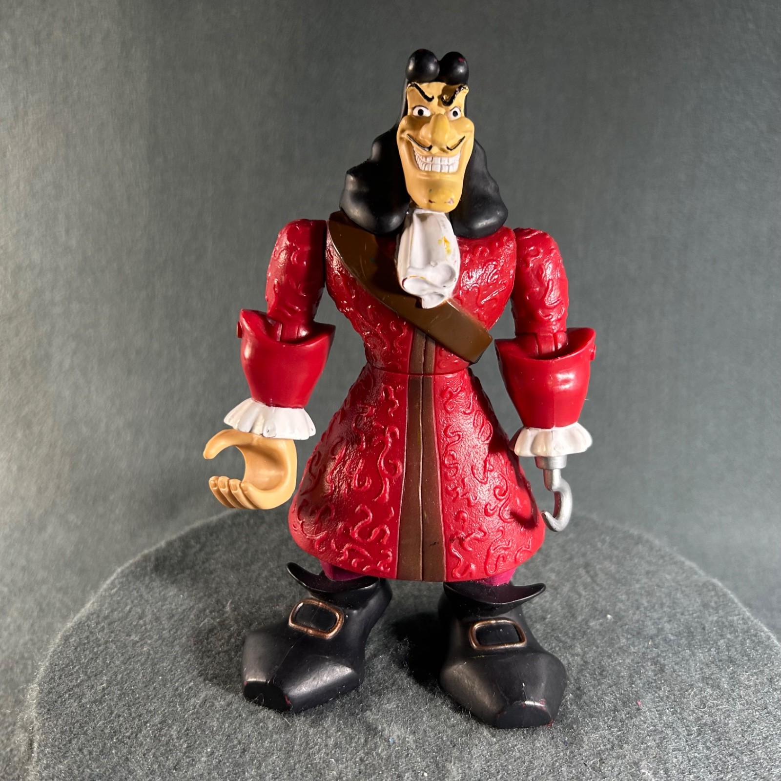 Disney Adventurers Peter Pan Captain Hook Action Figure Mattel 1999