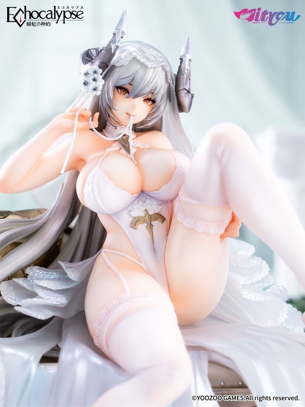 PSL Echocalypse Lilith Pure White Pledge Ver. 1/7 Figure from JAPAN