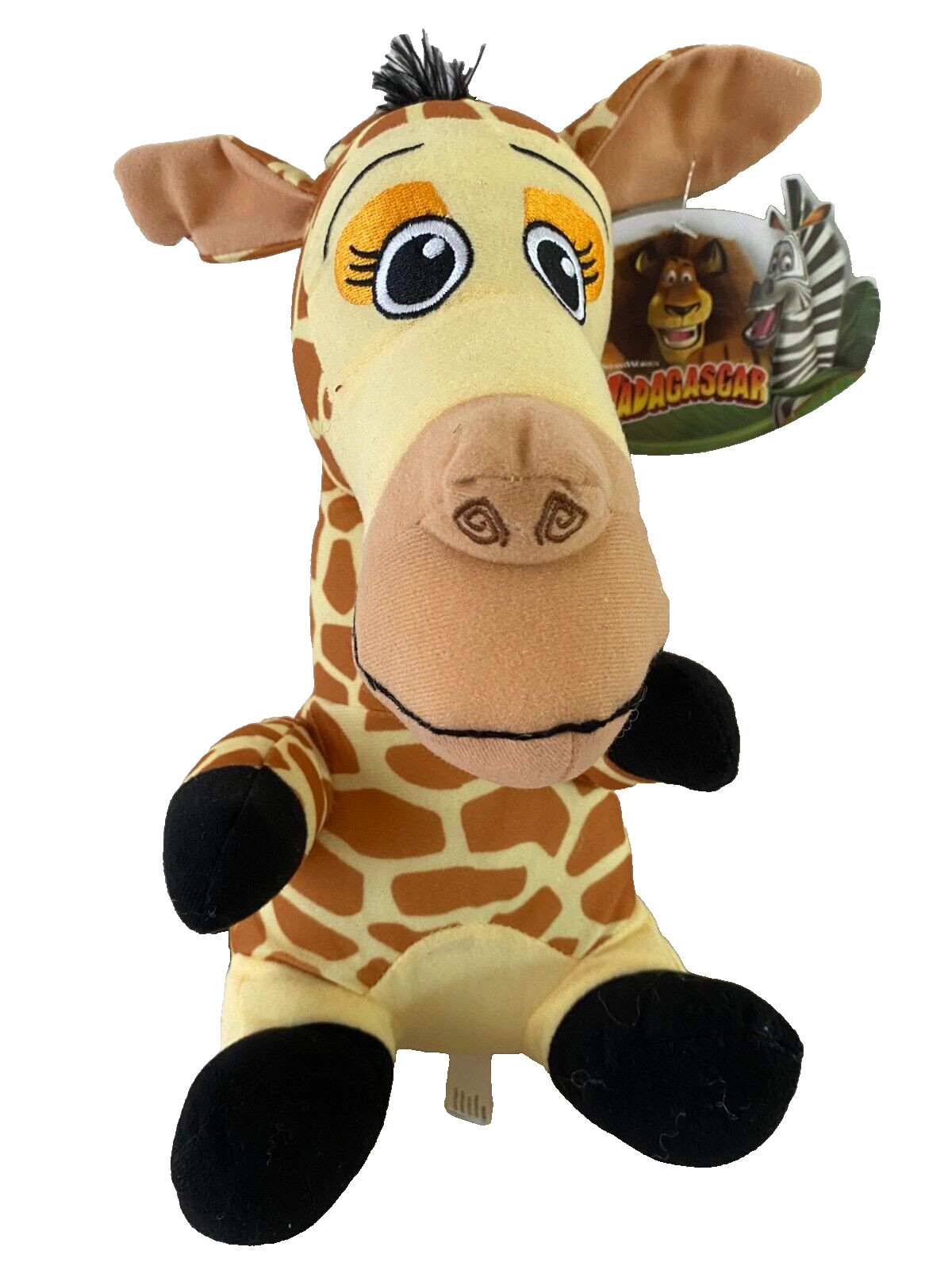 Madagascar 3 MELMAN the GIRAFFE Large 11 inch Plush Stuffed Animal . NWT