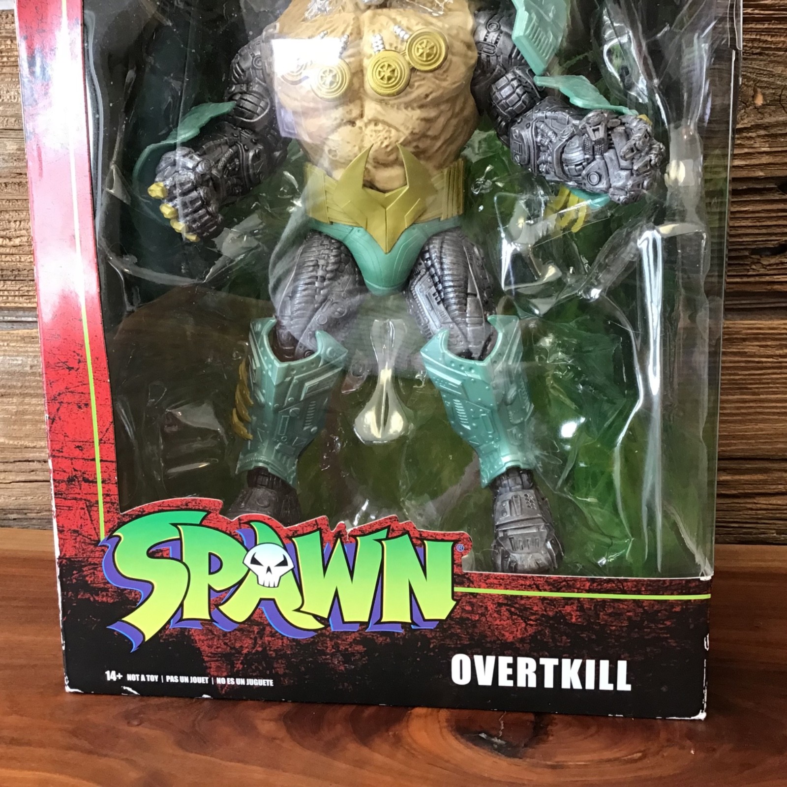 SPAWN OVERTKILL MEGAFIG Action Figure McFarlane Toys Original Packaging