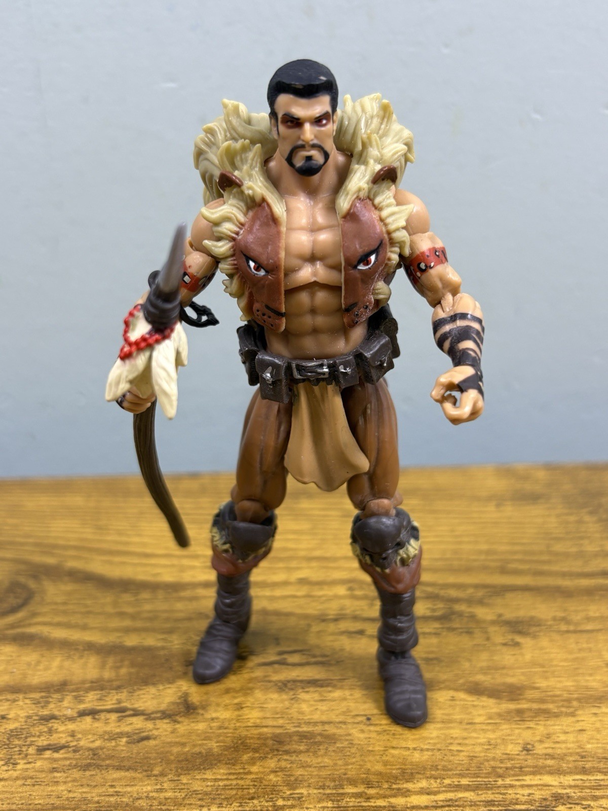 2011 Marvel Universe Kraven The Hunter 4” Action Figure Loose #008 Series 4