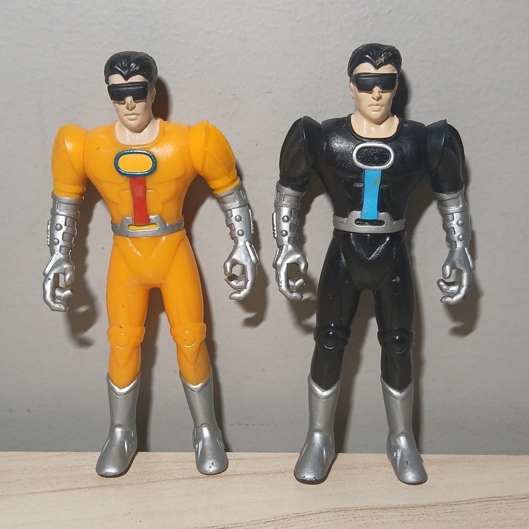 SET Star Warrior Space Force Cyber Guard 5&Prime; Vintage Action Figure Chap Mei Toy