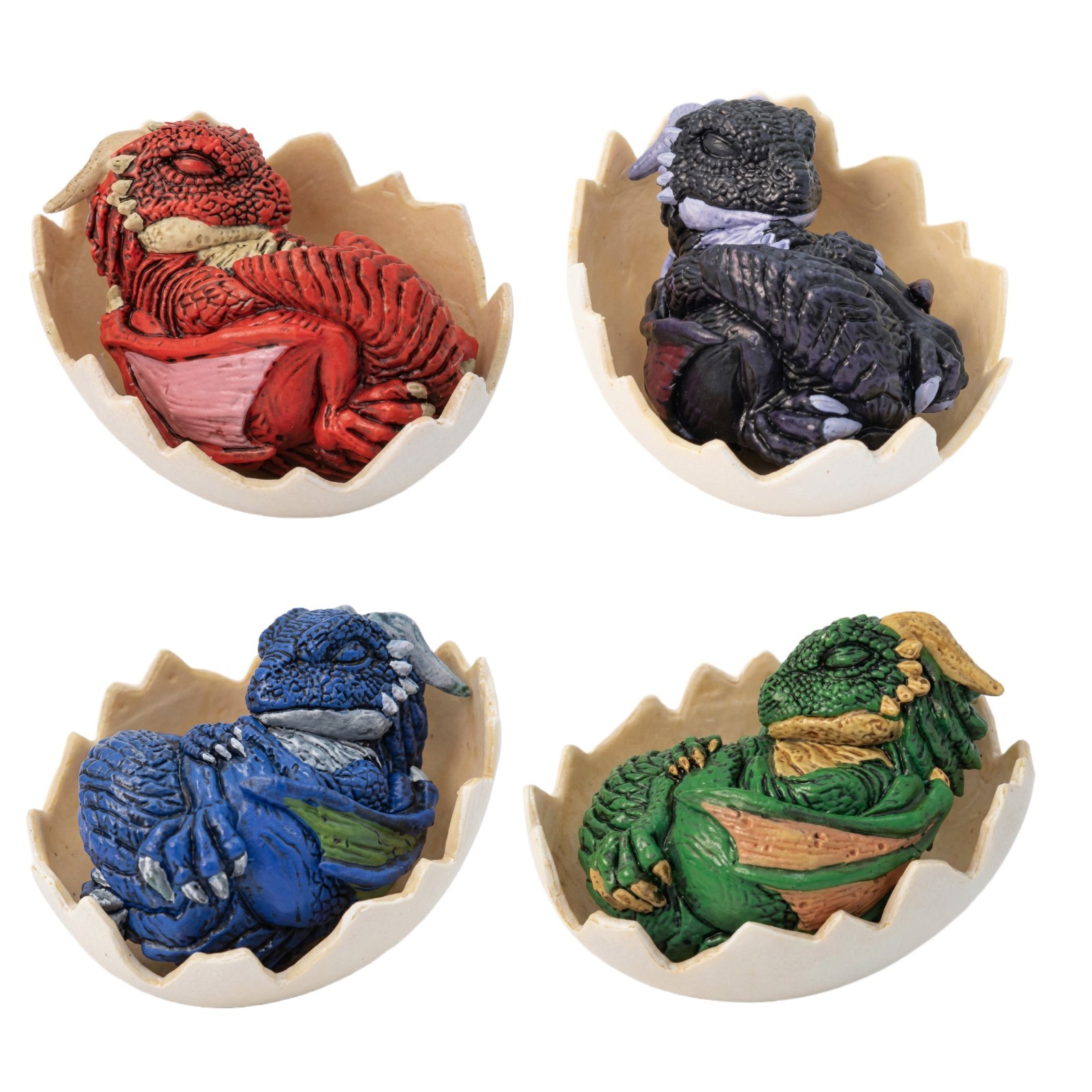 Toy Cabin Red Blue Green BLK Baby Dragon Egg Blind Box Gashapon 1 Random Figure