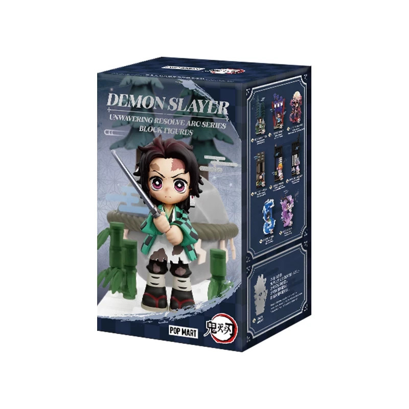 POP MART Demon Slayer Unwavering Resolve Arc Series Block Figures