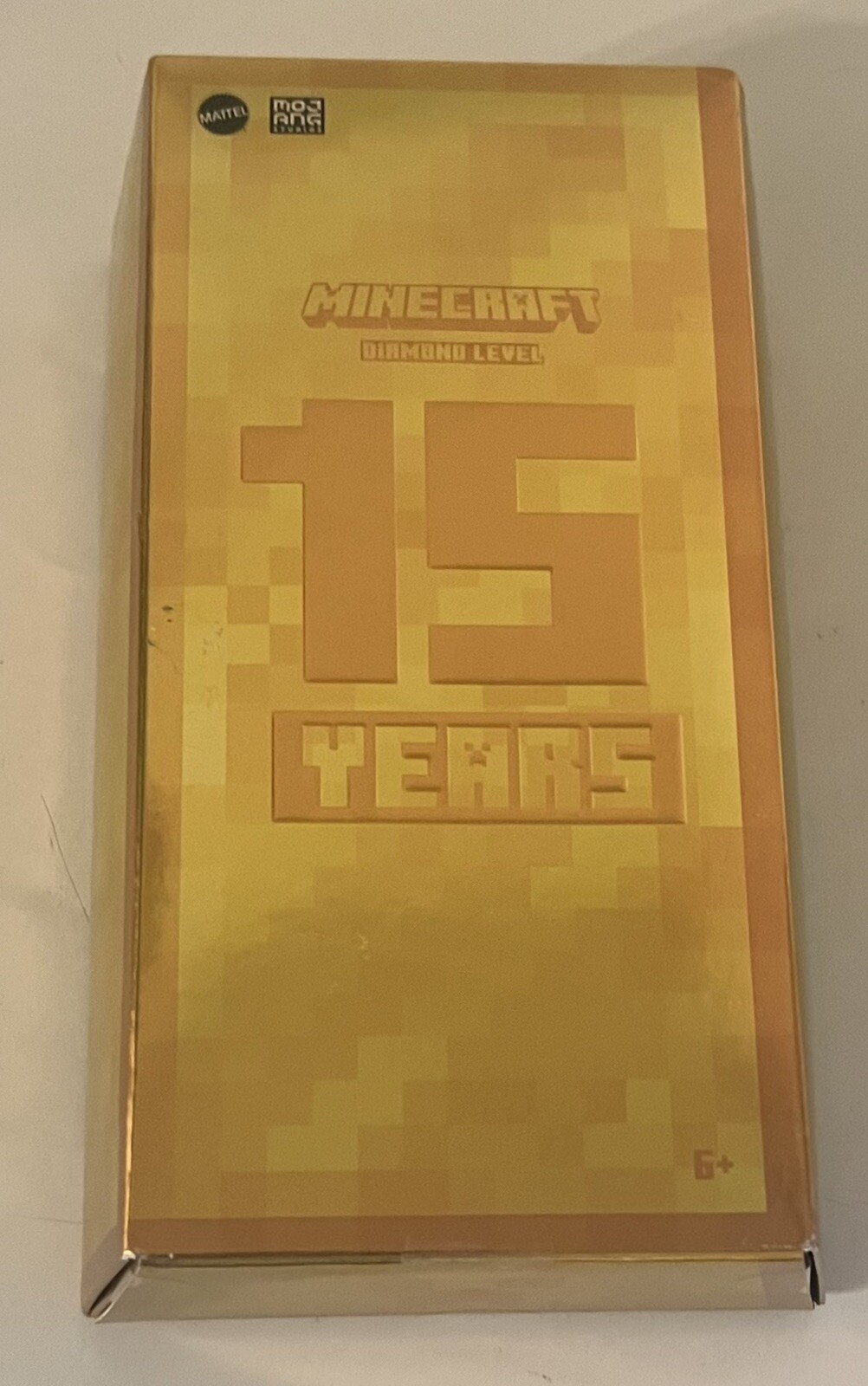 Minecraft Diamond Level 15th Years Anniversary Steve In Tuxedo Figure New In Box