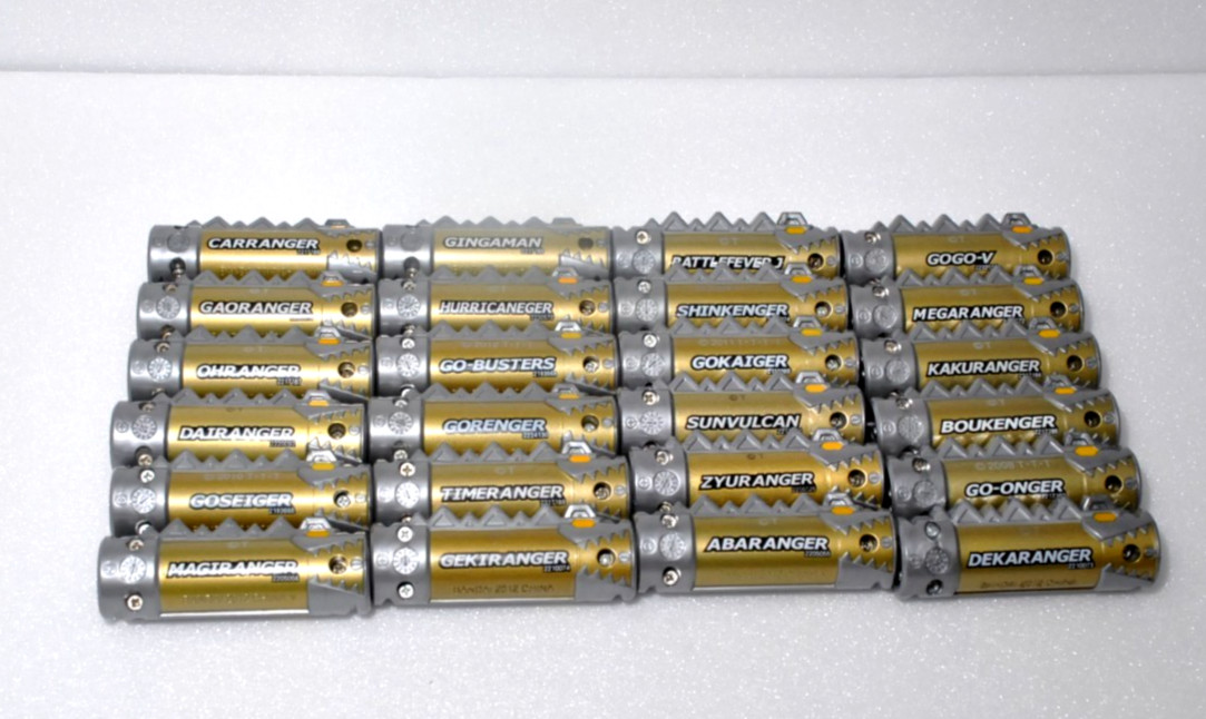 Power Rangers Dino Charge Kyoryuger Legend Super Sentai Zyudenchi Complete