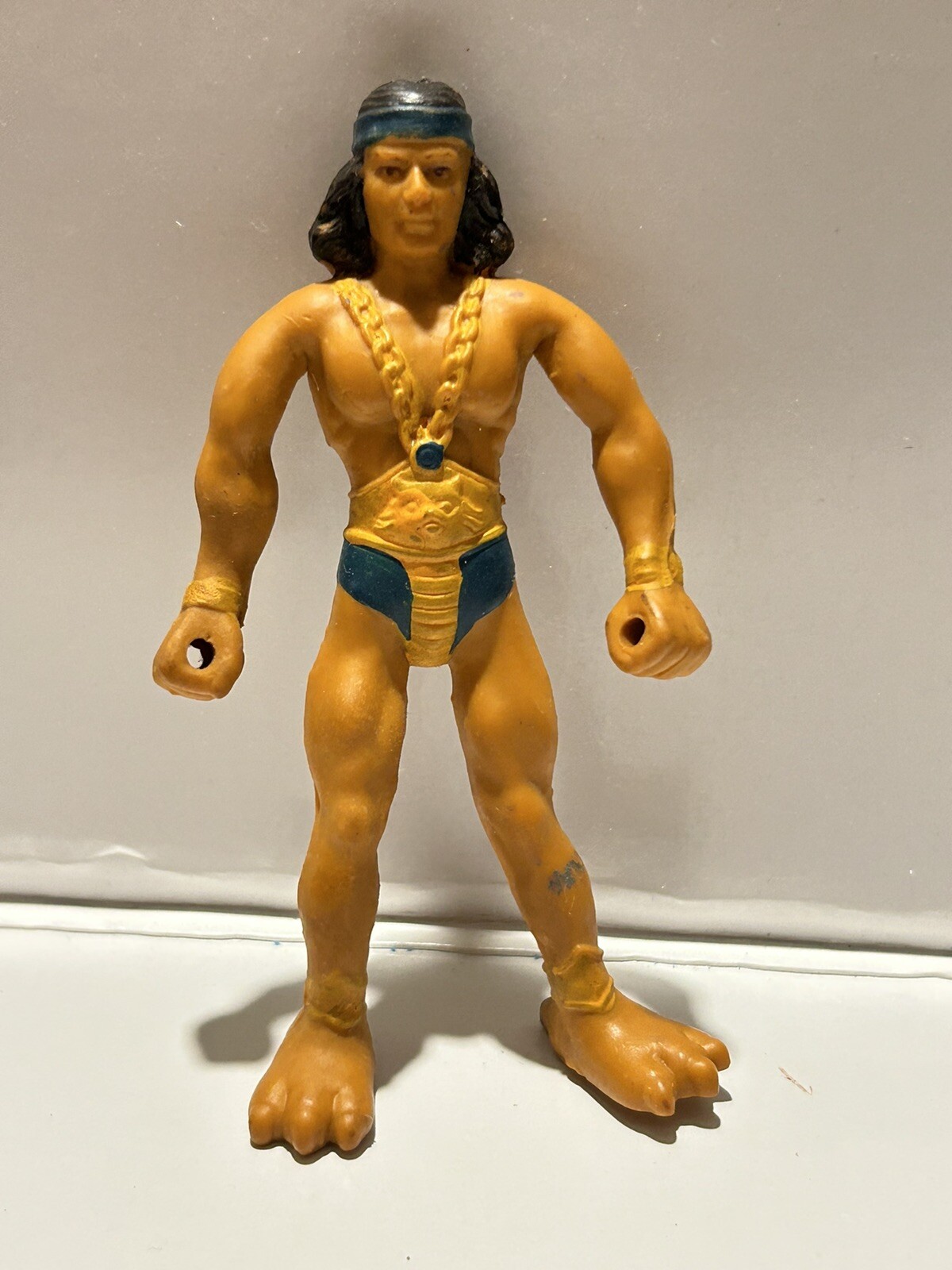 Vintage 1982 Arco The Other World Raidy Bendy Action Figure Argo Not Graded