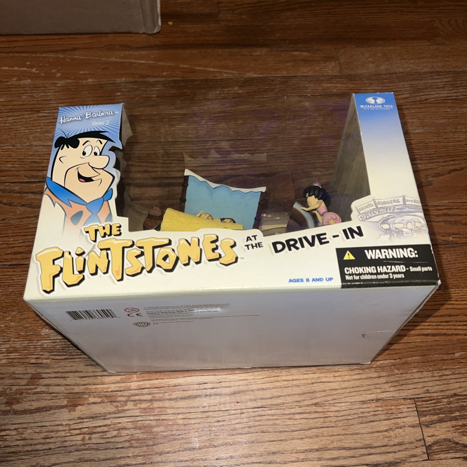 The Flintstones At the Drive In Deluxe Box Set Hanna Barbera McFarlane NIB seald