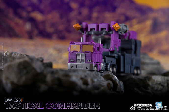 DR. WU DW-E23 Tactical Commander MINI Magnus E23T/E23D/E23B/E23P 6cm Figure