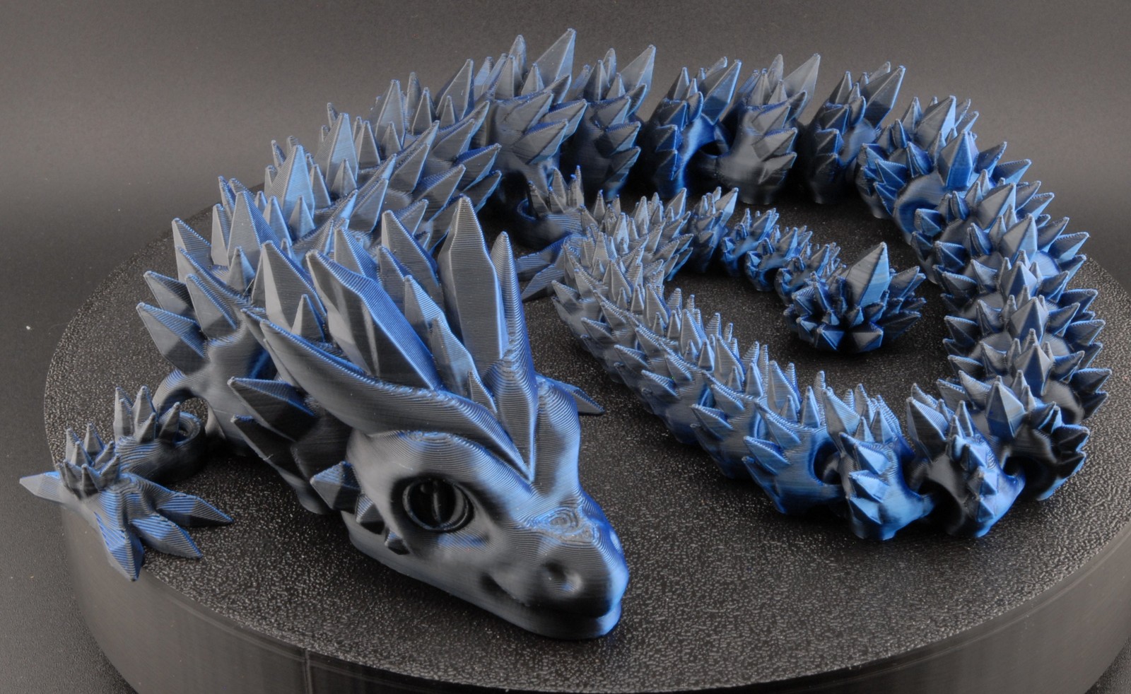 Crystal Dragon – Articulated Poseable Fantasy Dragon Toy | 3D Printed