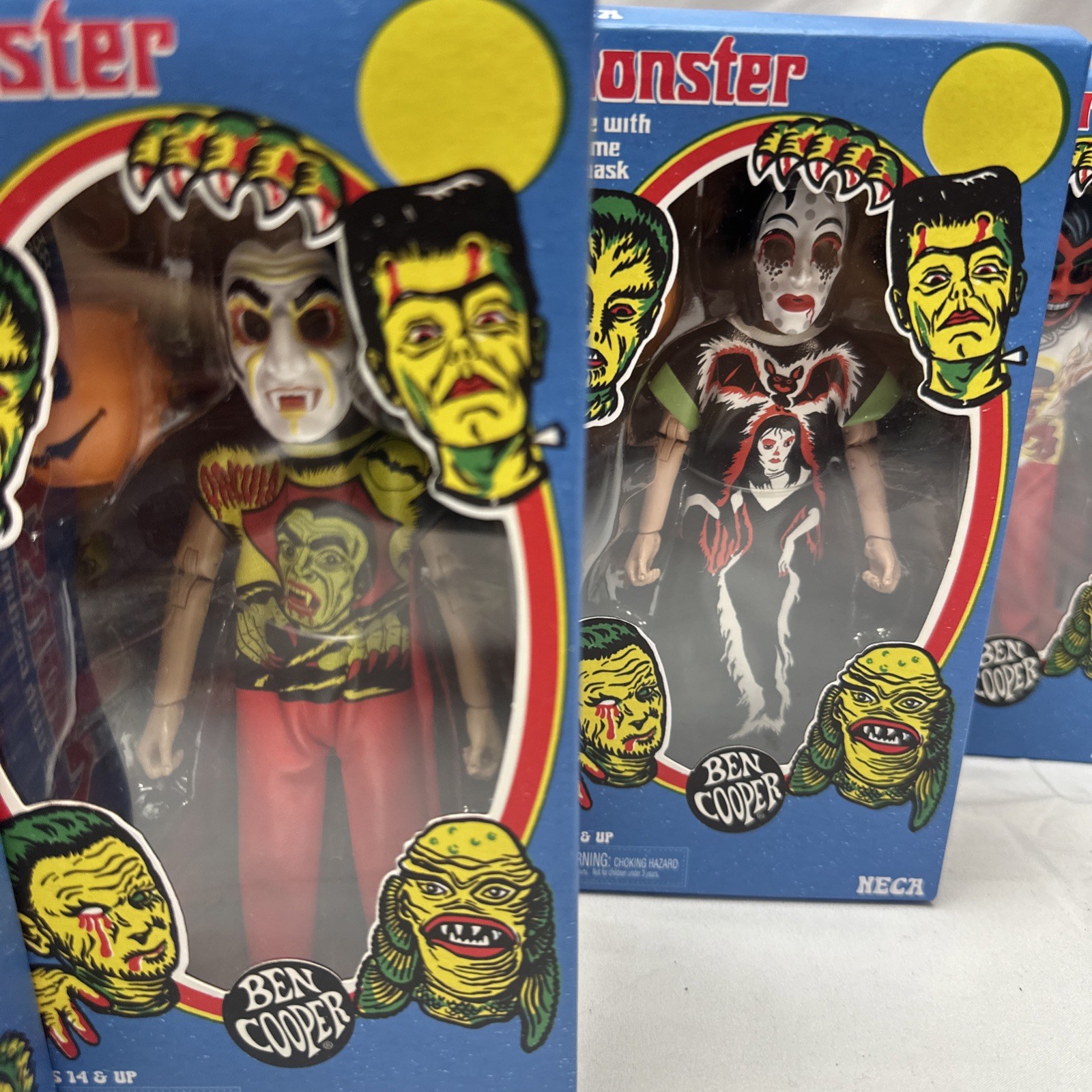 BEN COOPER Phantom,Devil V.2 MONSTER SERIES COSTUME KIDS FIGURES 5.5” 6-7-8-9-10