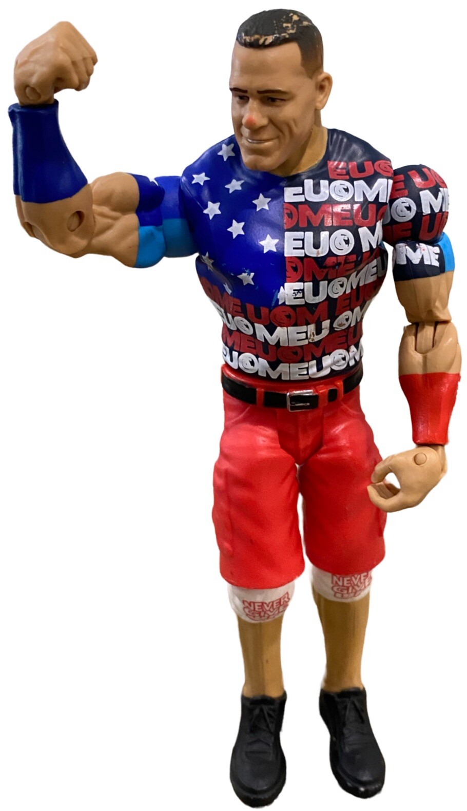 2017 WWF WWE Mattel 6.5 in John Cena Make A Wish Wrestling Figure Never give Up