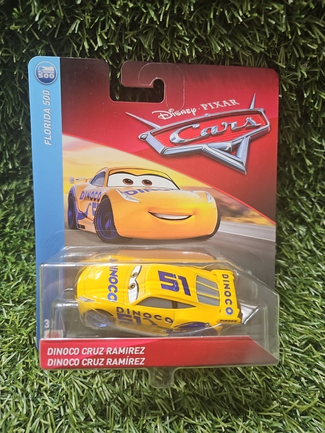 DISNEY PIXAR CARS DINOCO CRUZ RAMIREZ FLORIDA 500 2019