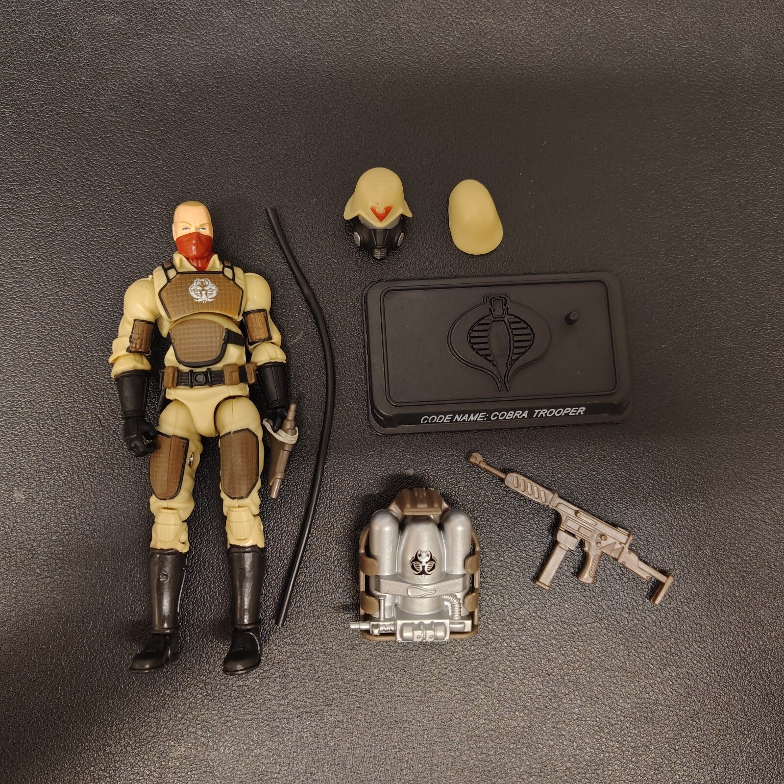 Desert Trooper V11 Extreme Conditions 25th G.I. JOE COBRA LOOSE Complete S1