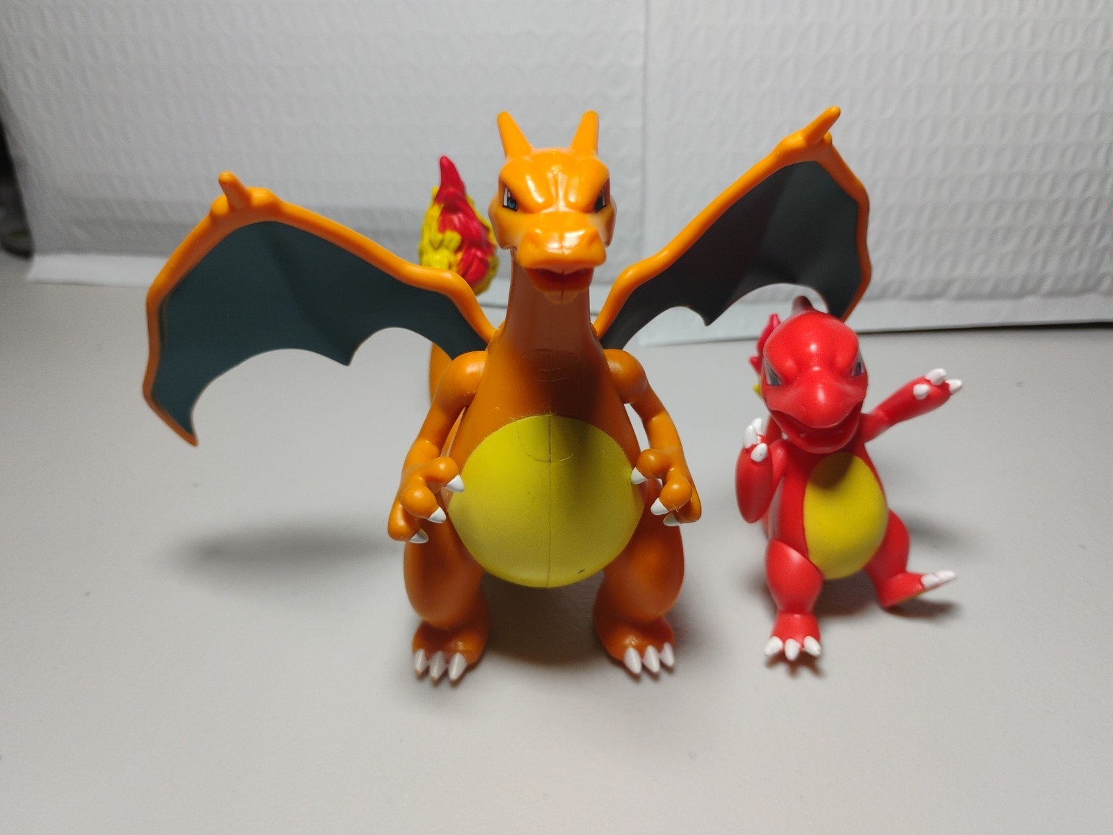 Pokemon Charizard 2019 & Charmeleon 2020 Figure Lot Wicked Cool Toys CWCT