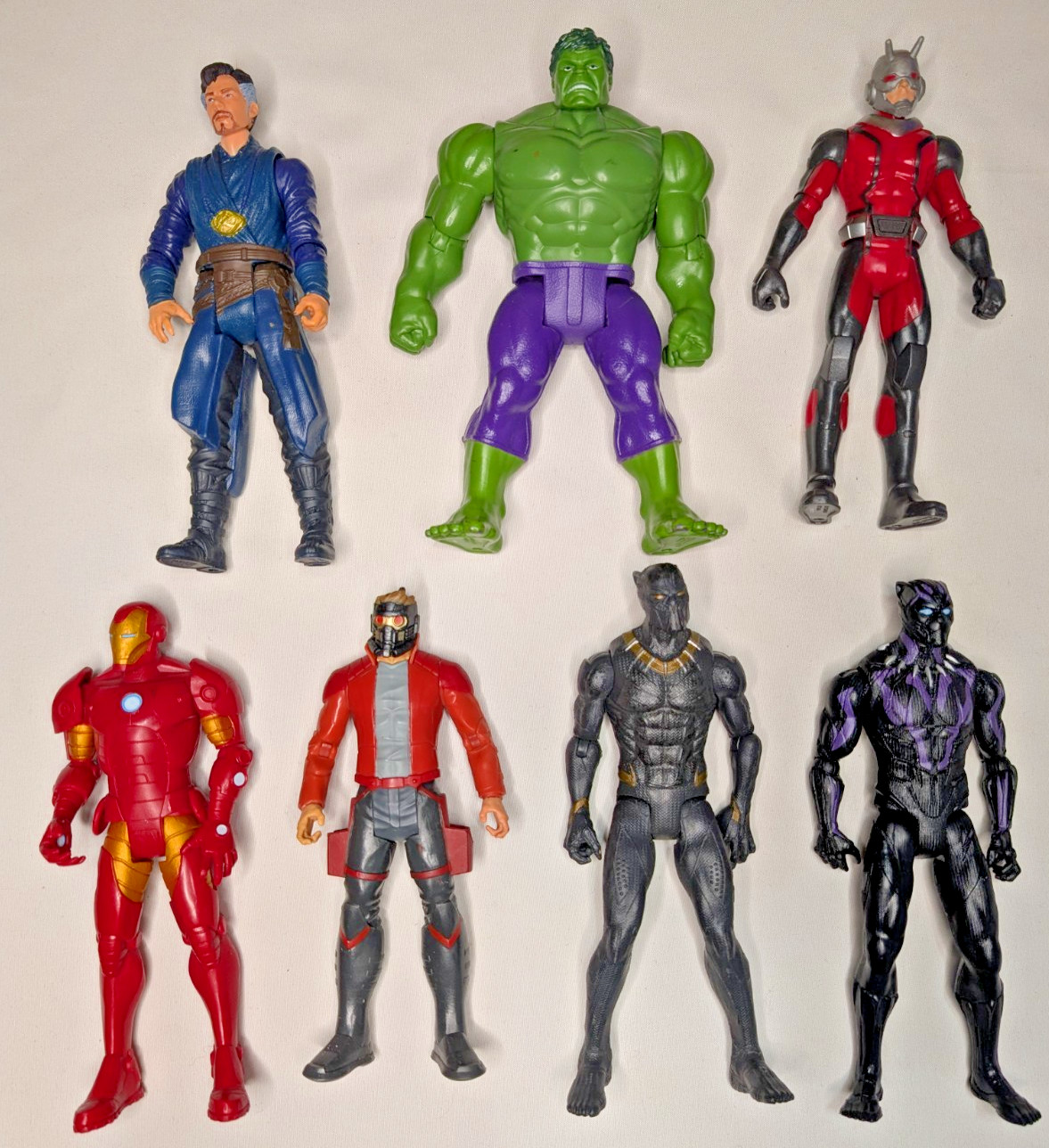 Marvel Comics AVENGERS 6&Prime; Basic Figures Dr Strange Ant-Man Panther Iron Man