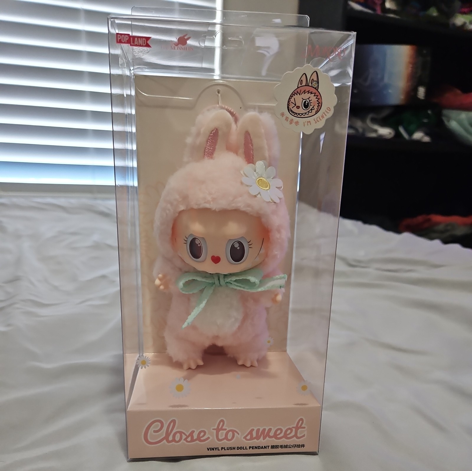 Pop Mart Pop Land Close To Sweet Vinyl Plush Doll Pendant Mokoko