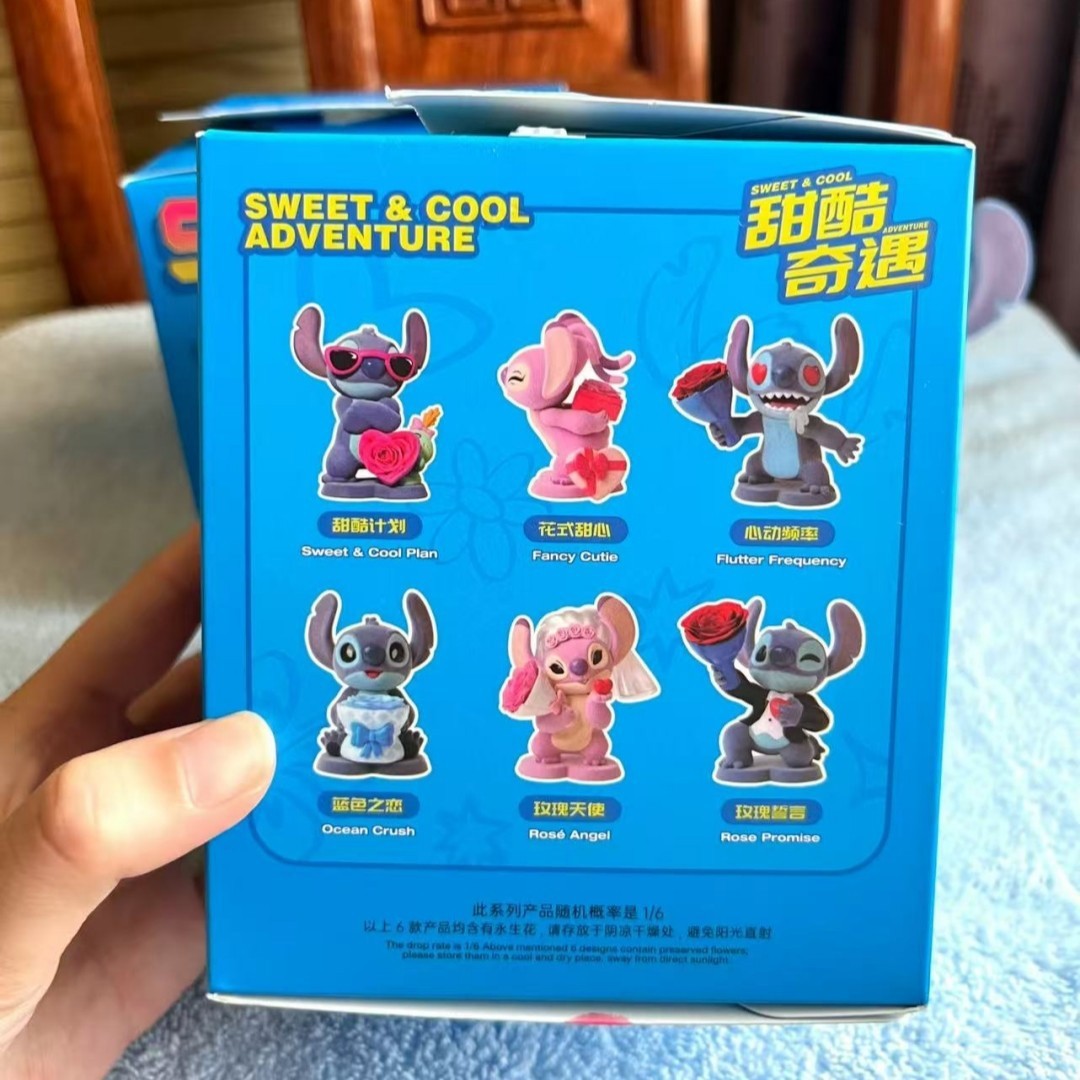 Bestine Stitch Sweet & Cool Adventure Series Confirmed Blind Box Figure Toy Gift