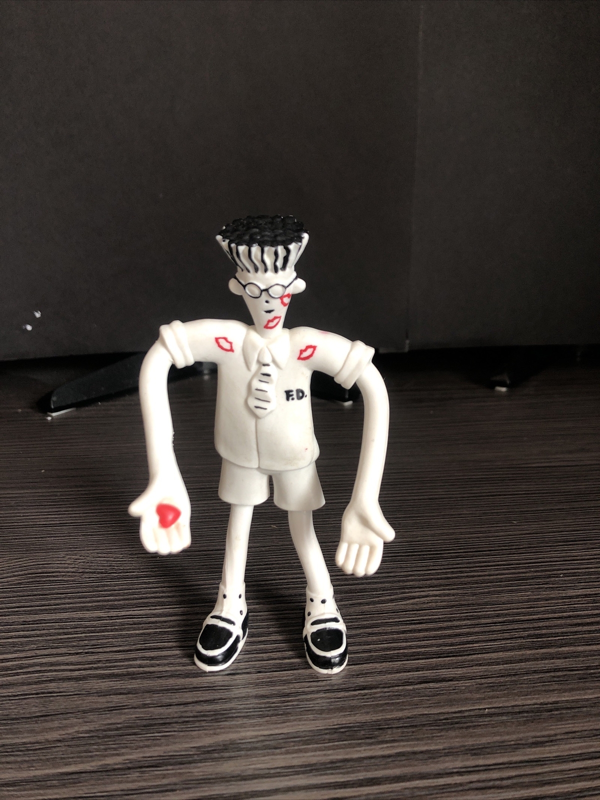 RARE 1985 1988 Vintage 5&Prime; Fido Dido 7up Figure Bendable Poseable Bendy Variant