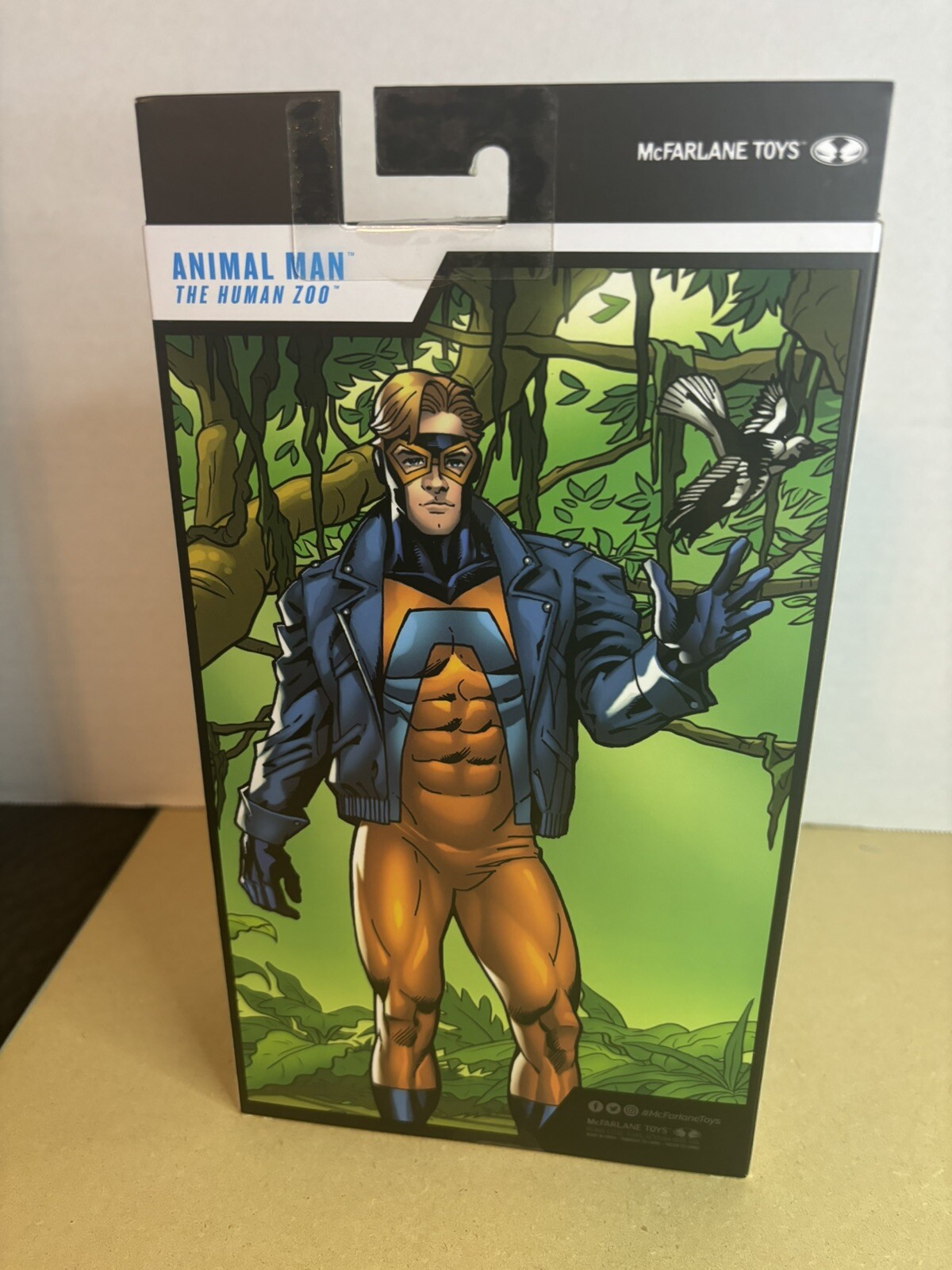 McFarlane DC Multiverse Gold Label ANIMAL MAN 7&Prime; Action Figure – NIB SEALED!!!