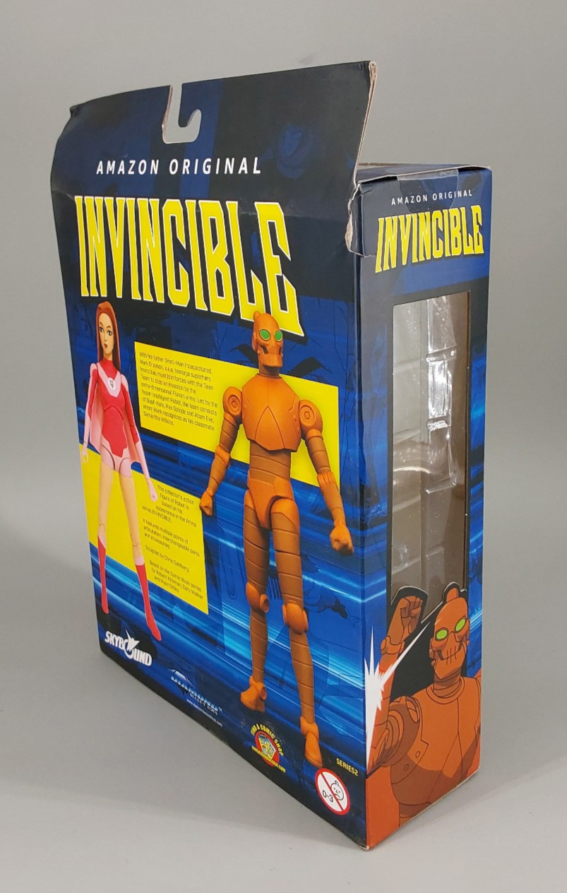 Robot Deluxe Action Figure Invincible Amazon Diamond Select 2022 *DAMAGED BOX*