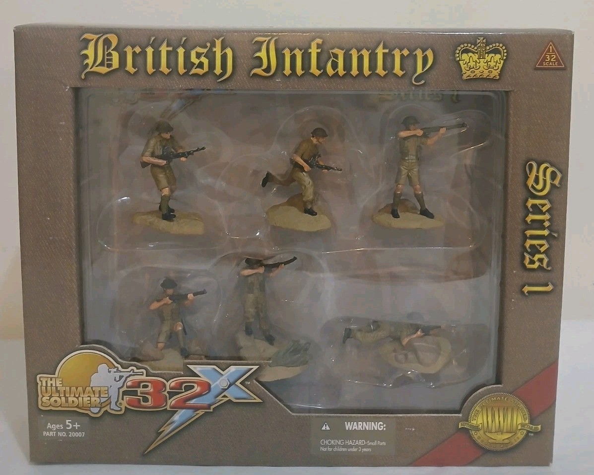 1:32 The Ultimate Soldier British Infantry Series I