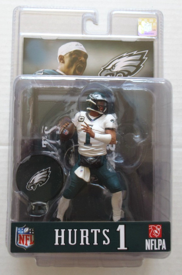 JALEN HURTS MCFARLANE NFL EAGLES QB LEGACY SERIES 6&Prime; FIGURE NEW SEALED