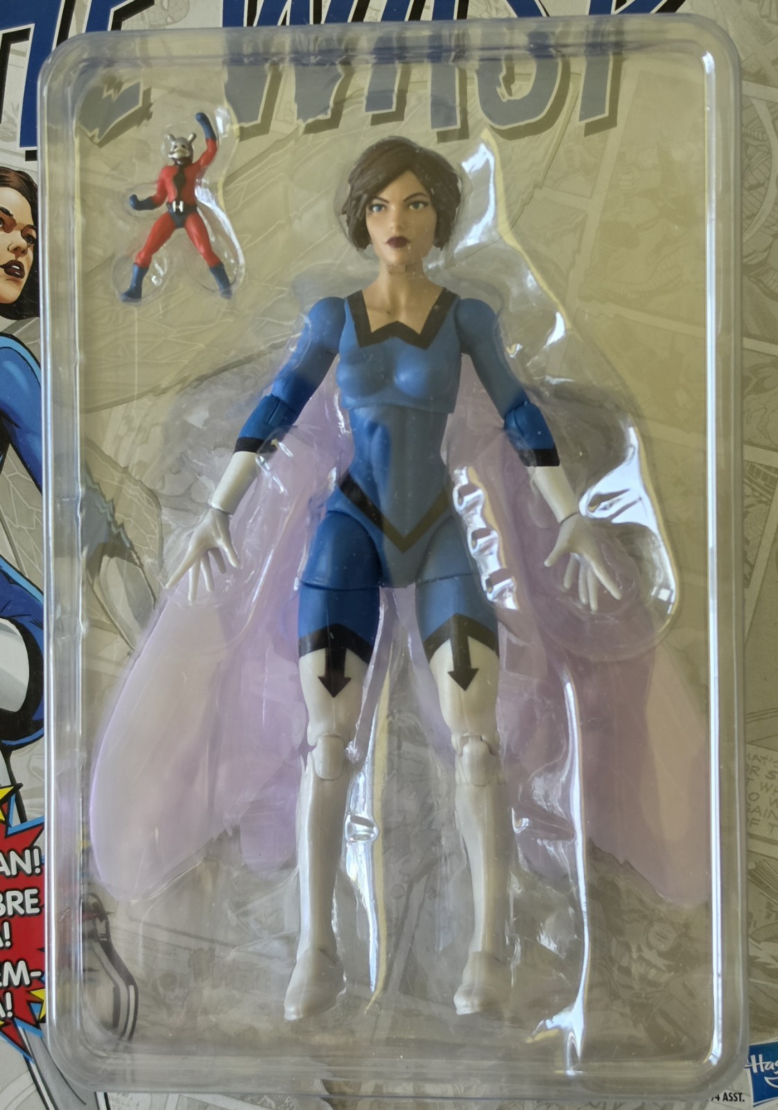 Marvel Legends Retro Wasp + Mini Ant-Man 2018 6&Prime; Figure Hasbro Nib