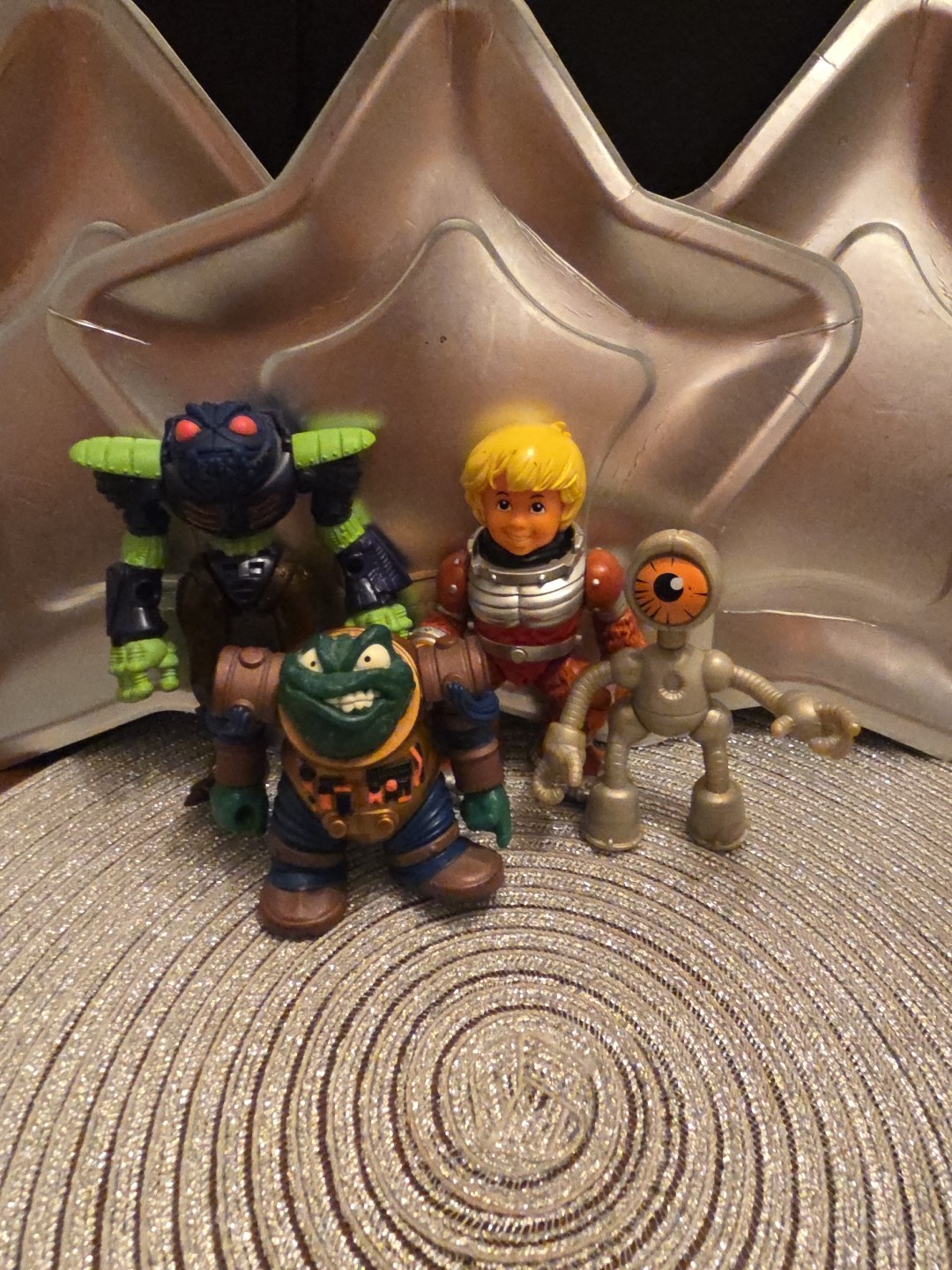 90s Bucky O&rsquo;hare Figures Lot Of 4 Blinky Air Marshal Toadborg Willly Du Witt