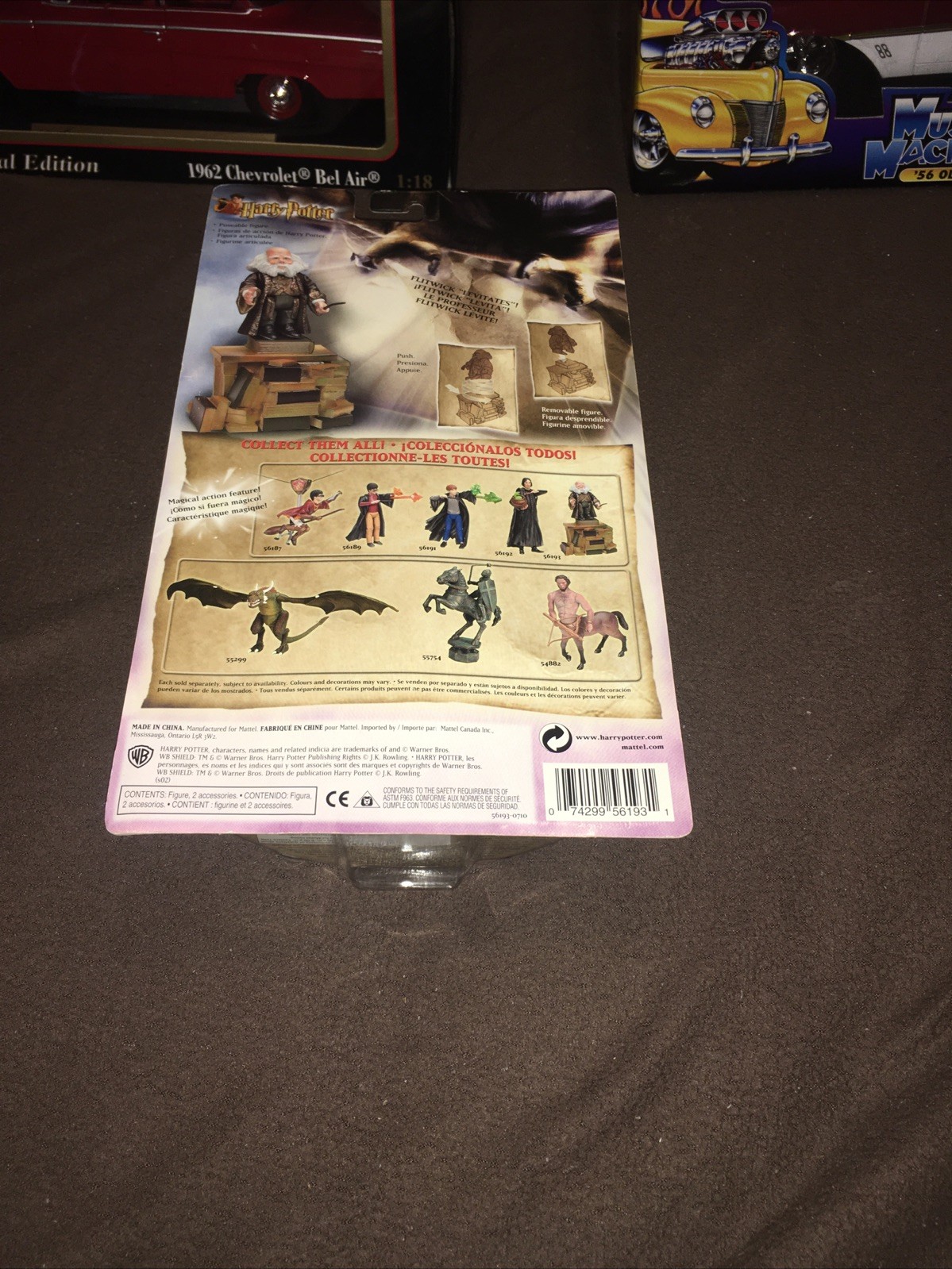 Professor Flitwick Harry Potter & the Chamber of Secrets Mattel 2002 Figure NEW