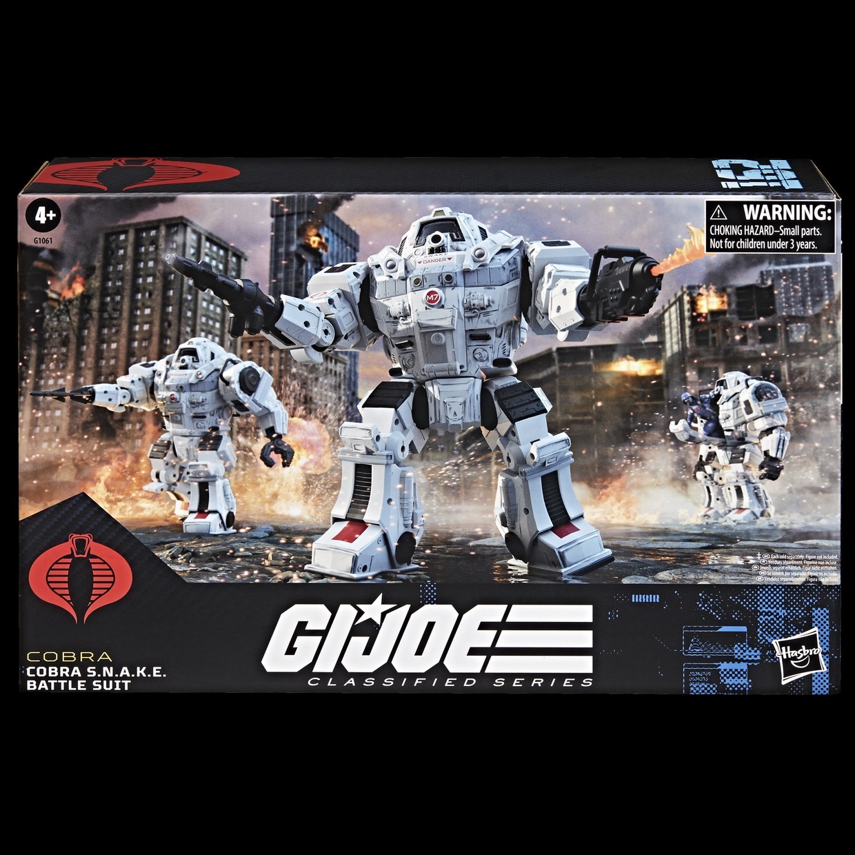 G.I. JOE CLASSIFIED SERIES #162 COBRA S.N.A.K.E BATTLE SUIT HASBRO NEW SEALED
