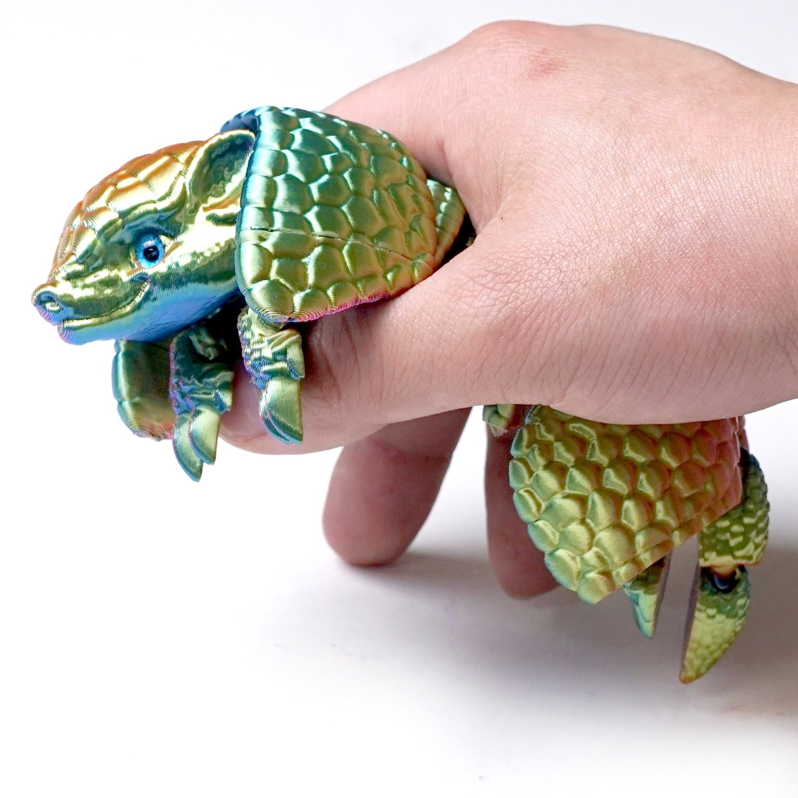 3D Printed Armadillo Model,Articulated Animals Figure,Fidget Toys Home Decor