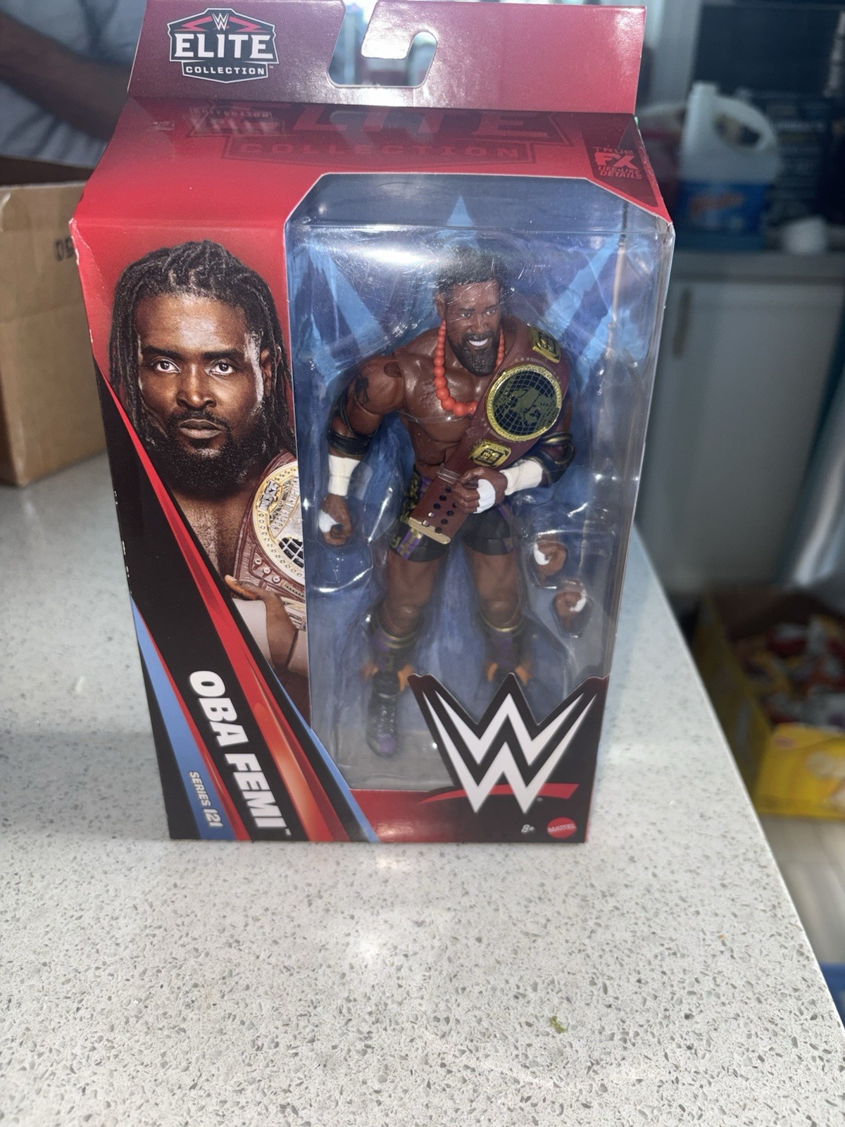 WWE Elite Collection Series 121 Oba Femi Figure Mattel Toy Rare In Hand Raw