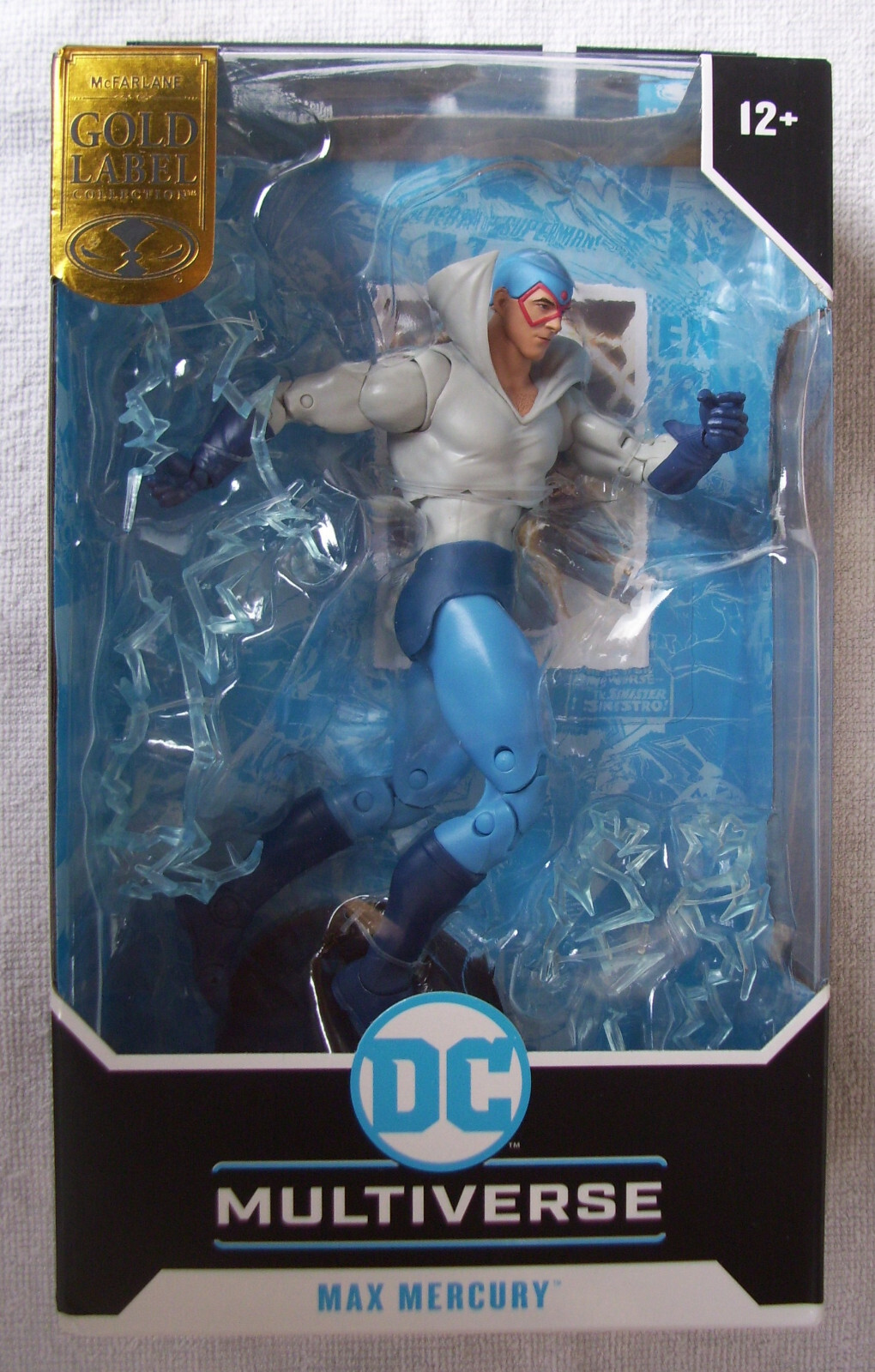 2024 McFarlane DC Multiverse The Flash Max Mercury Gold Label Walmart Exclusive