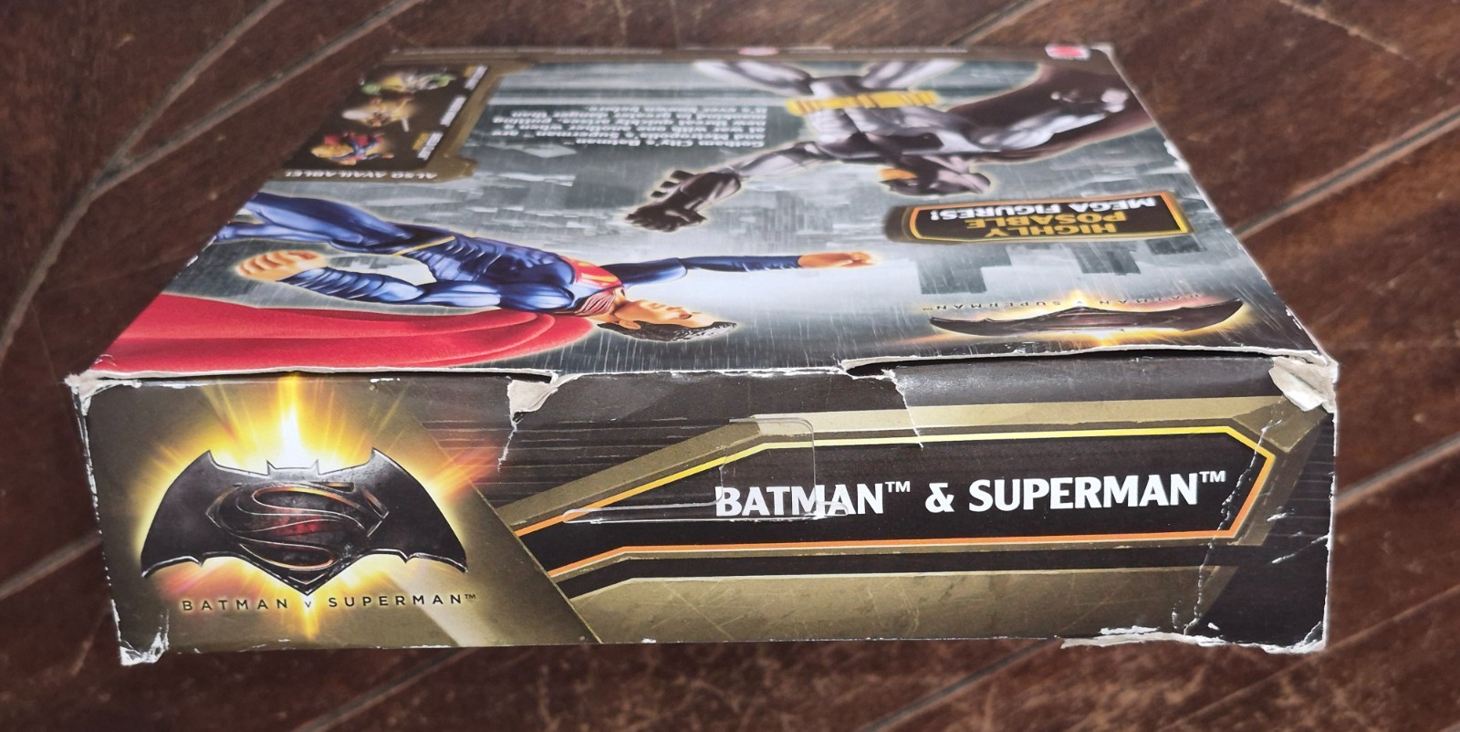 DC Comics Batman v Superman (2015) BATMAN & SUPERMAN 11&Prime; Mega Action Figures!