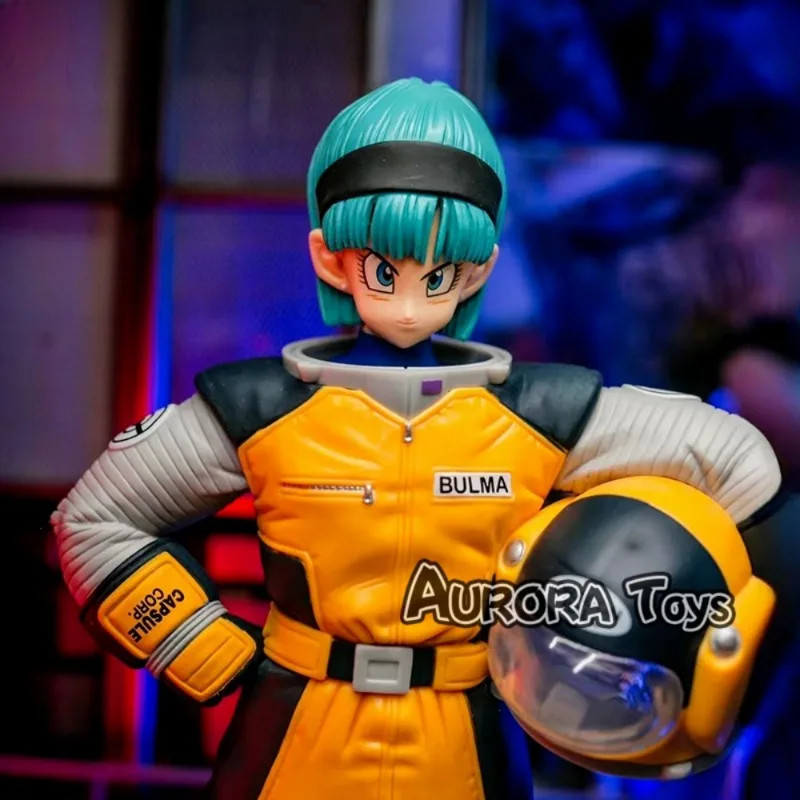 8.3&Prime; Anime Space Suit PVC Bulma Figure Collectible Statue Model Toy