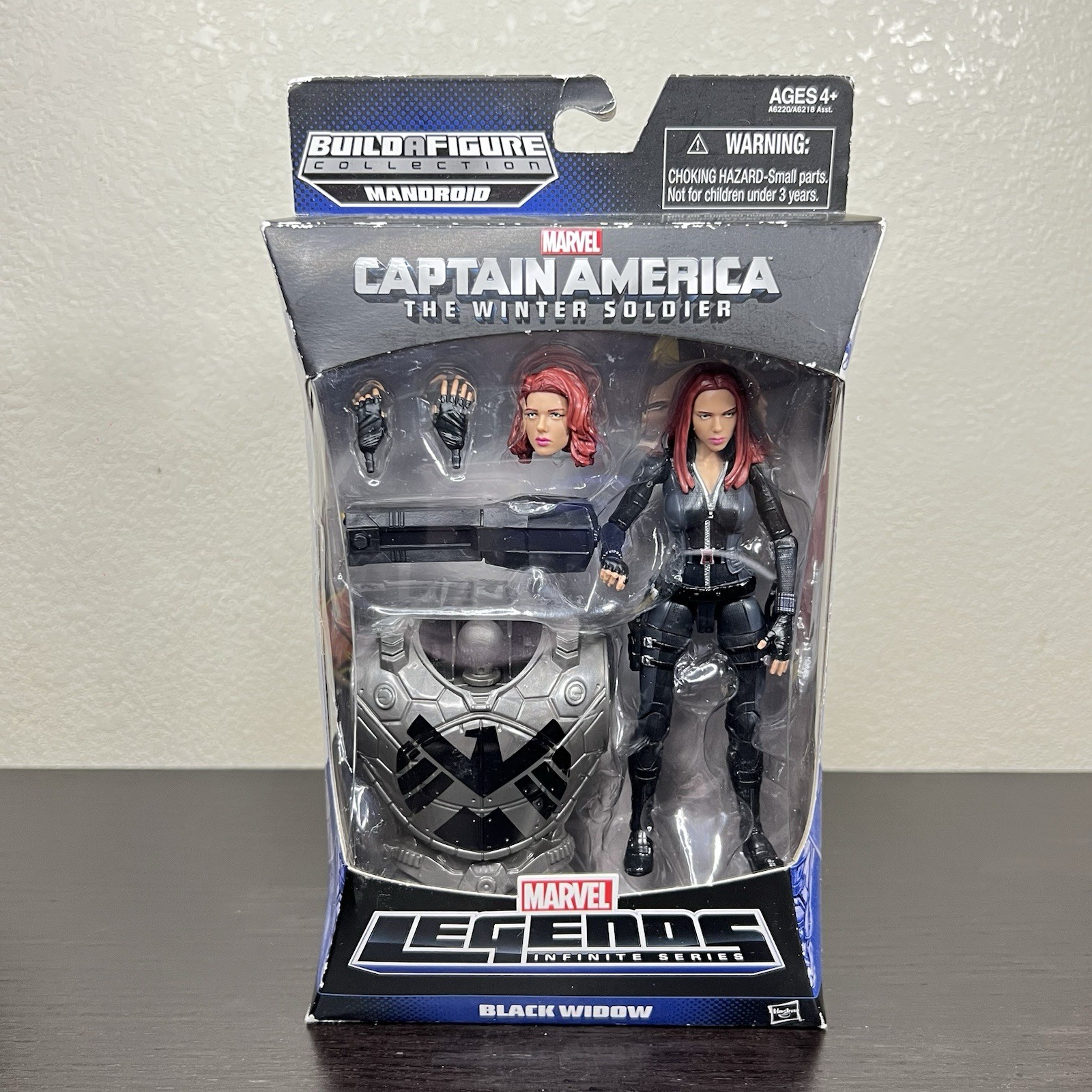 Hasbro Marvel Legends Captain America Winter Soldier BLACK WIDOW Figure NIB