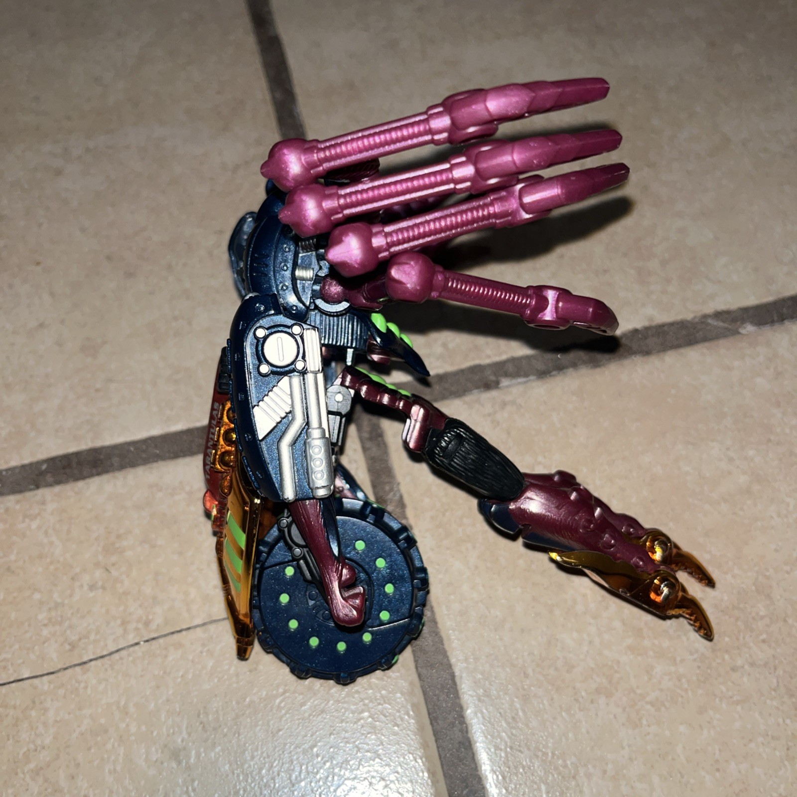 1997 Transformers Beast Wars Deluxe Transmetal Tarantulas Figure Complete Hasbro
