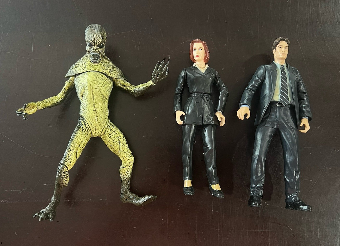 The X-Files FOX Series 1 Alien & Mulder & Scully McFarlane Toys 1998 VTG